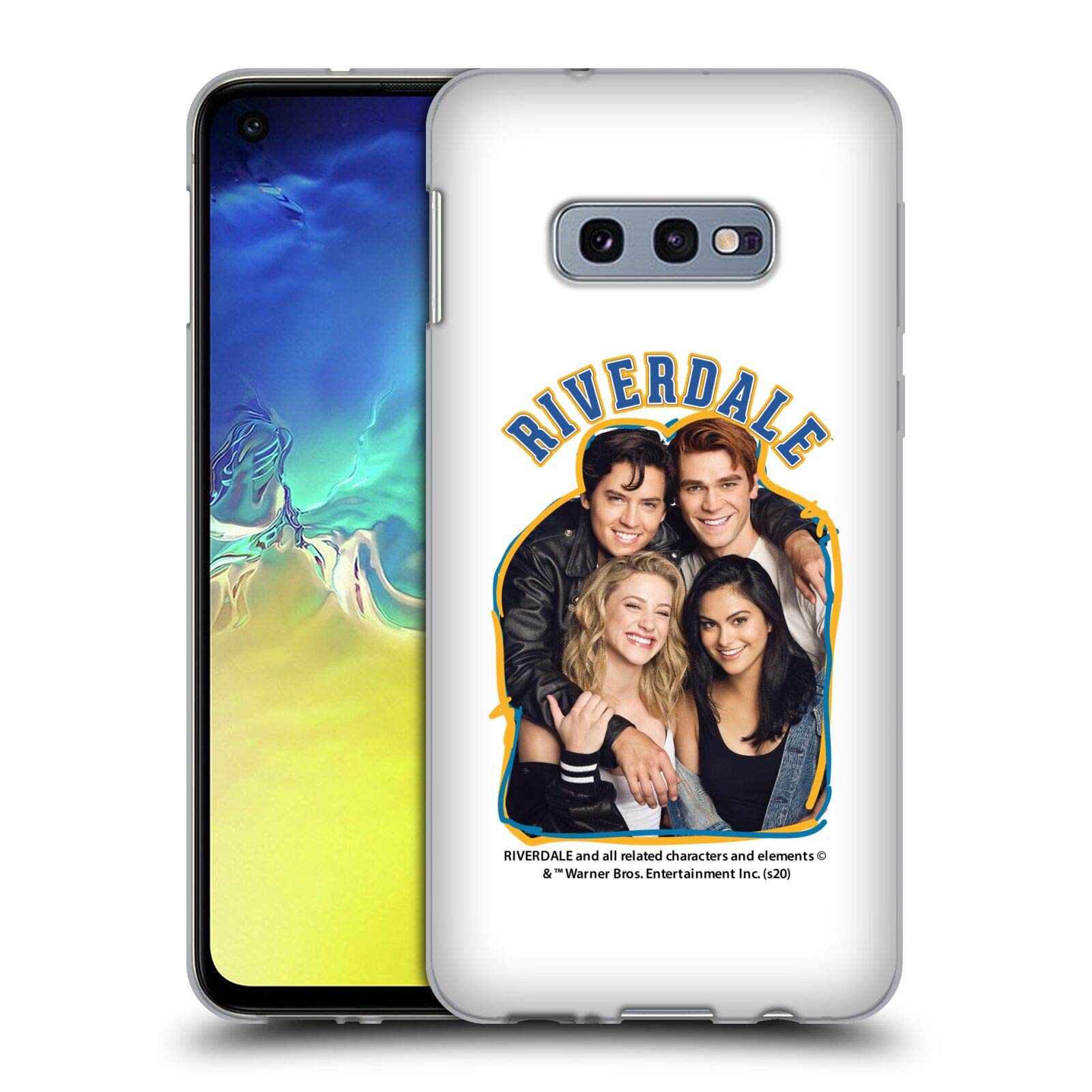 Riverdale Cast Art Soft Gel Case for Samsung Galaxy S10e | Officially Licensed by Head Case Designs | Perfect for Fans and Daily Use