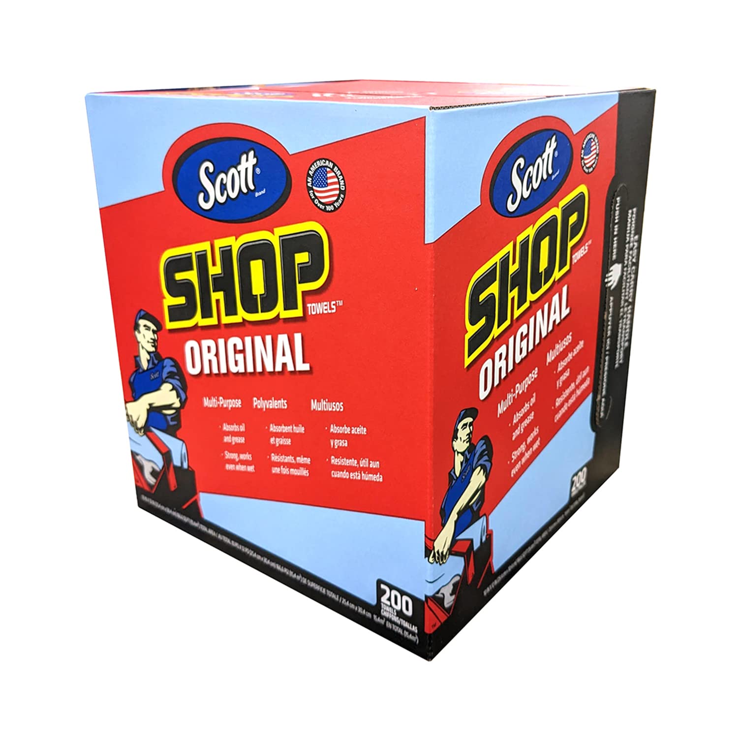 Scott Kimberly-Clark 75190 Shop Towels - 9