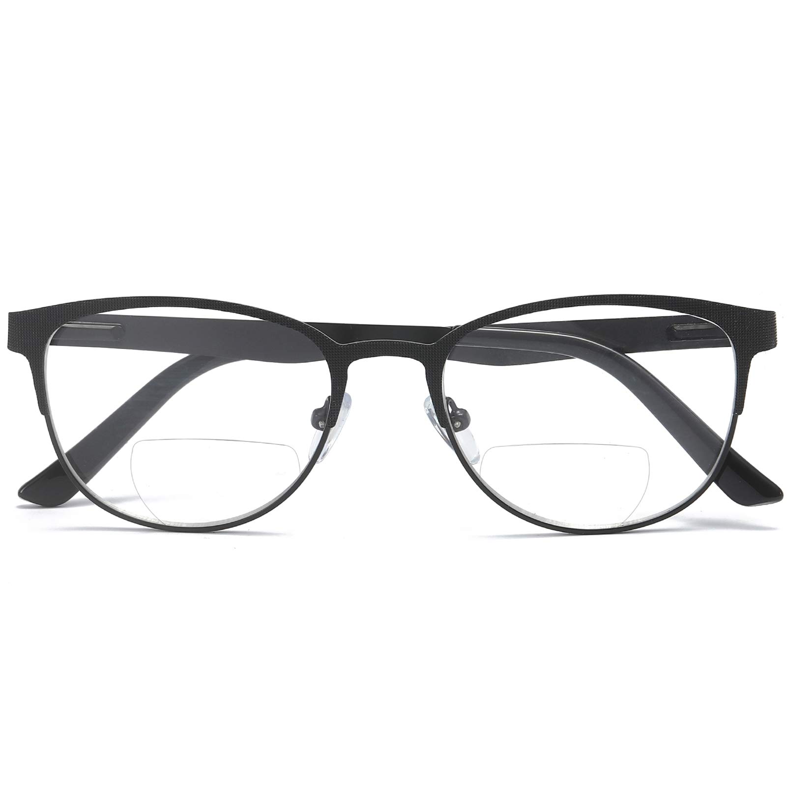 MMOWW Bifocal Reading Glasses for Women - Blue Light Blocking, Purple Frame (3.50) - Perfect for Office & Screen Use