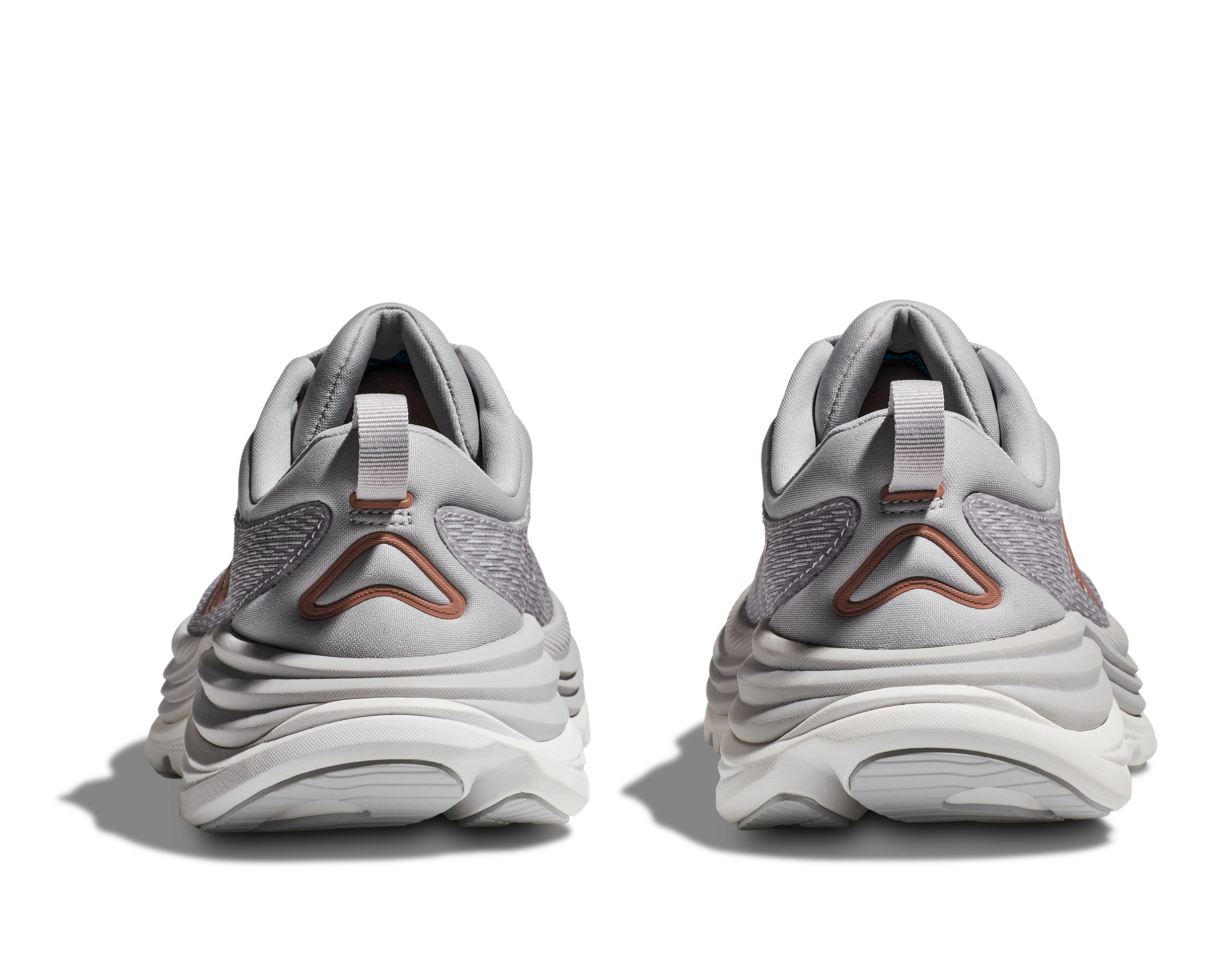Women's HOKA Gaviota 5 Running Shoes - Harbor Mist/Rose Gold - Stability & Cushion for Road Running, Walking & Everyday Comfort