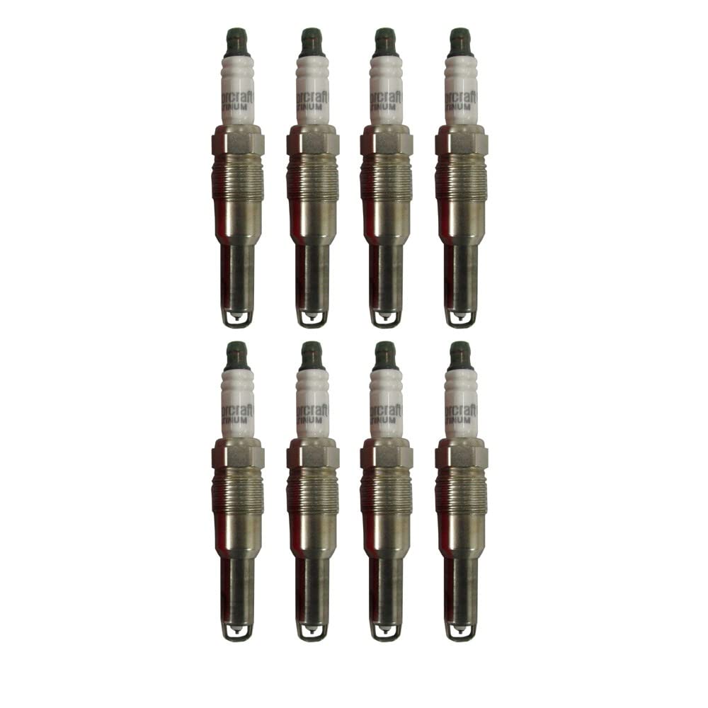 AD Auto Parts Ignition Coil Pack - 8 7805-1154 Ignition Coils + 8 OEM Spark Plugs for Ford F150 F250 F350 Expedition Lincoln Navigator - Perfect for Engine Performance & Smooth Driving