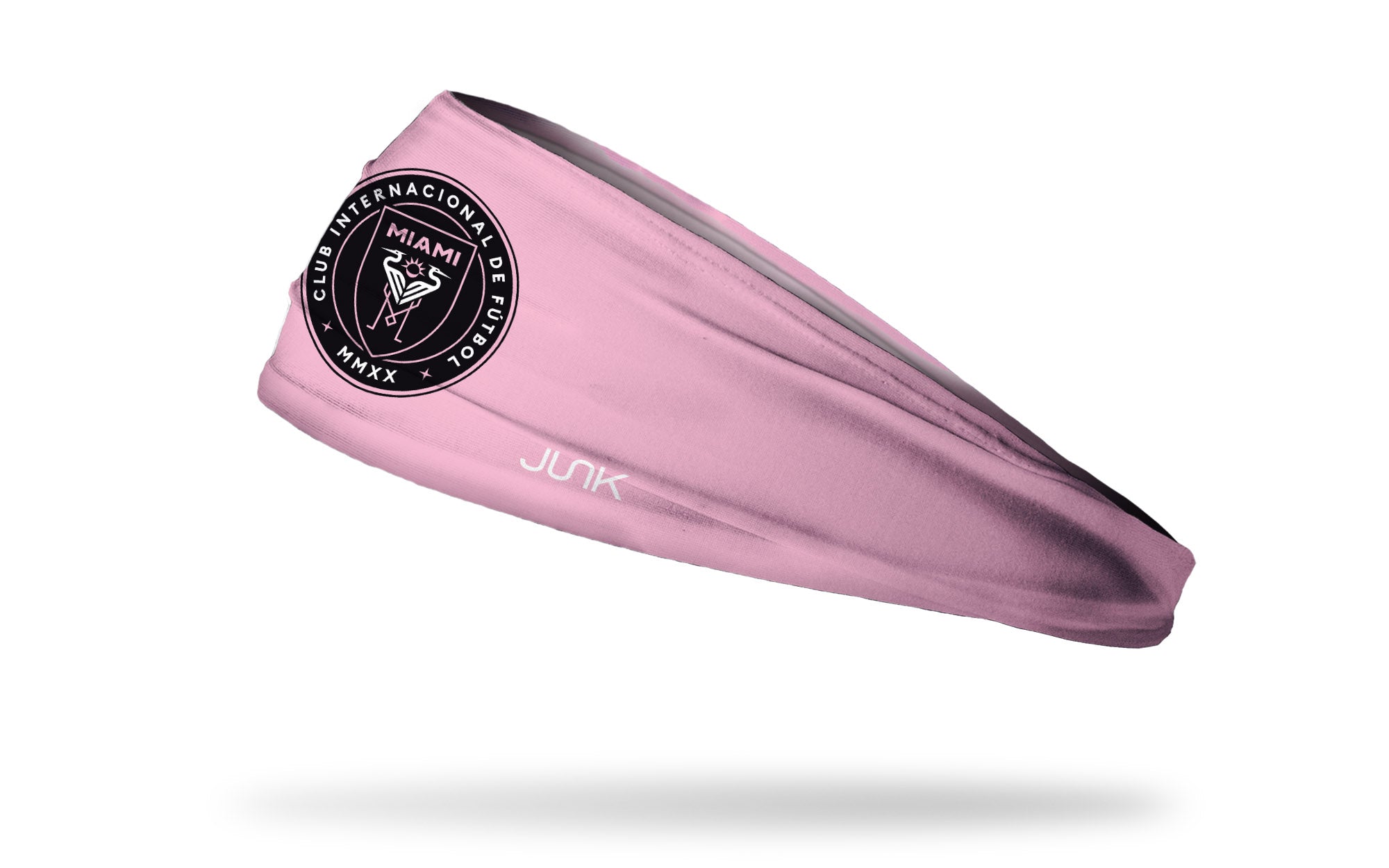 Inter Miami CF Pink Big Bang Lite Headband - Official Soccer Headband for Women & Men - Perfect for Running, Workouts & Sports Fans