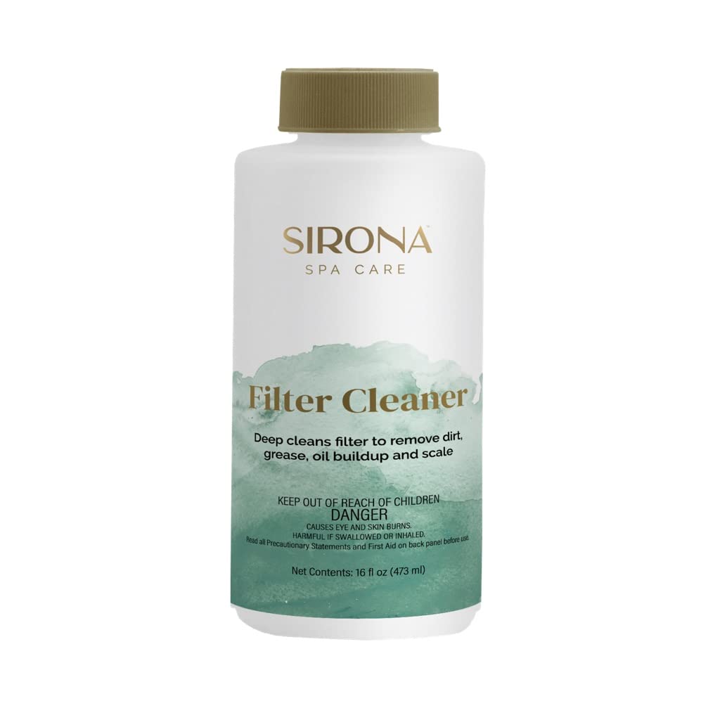 Sirona 82116 16 oz Filter Cleaner for Water Purifiers & Coffee Makers - Removes Limescale & Mineral Deposits - Perfect for Home & Office Use