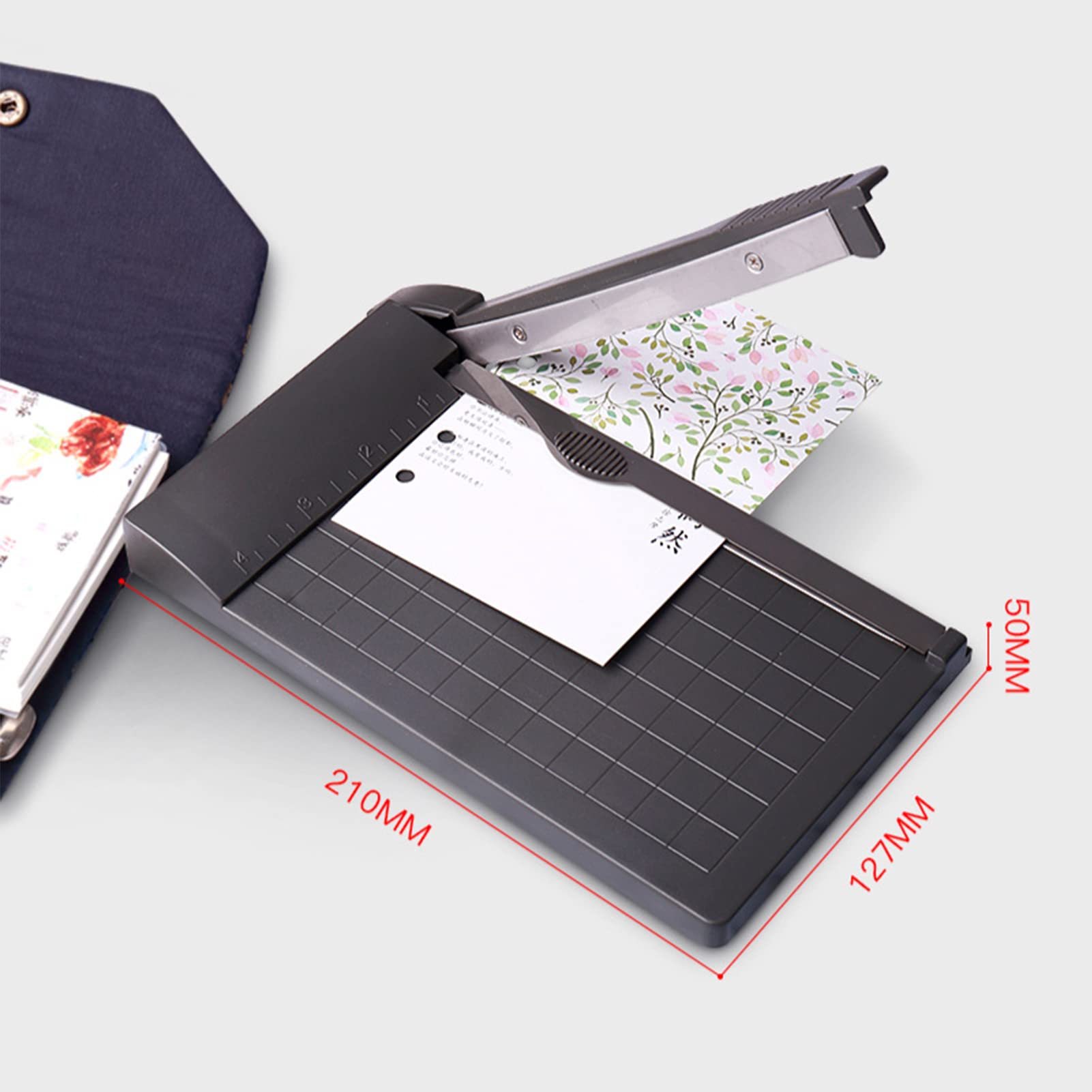 6 Inch Mini Paper Trimmer Guillotine Cutter - 160mm Desktop Paper Cutting Machine for Crafting, Photos, Cards & Scrapbooking | Perfect for Office, Home & School Supplies | DIY Projects, Artwork & Document Trimming