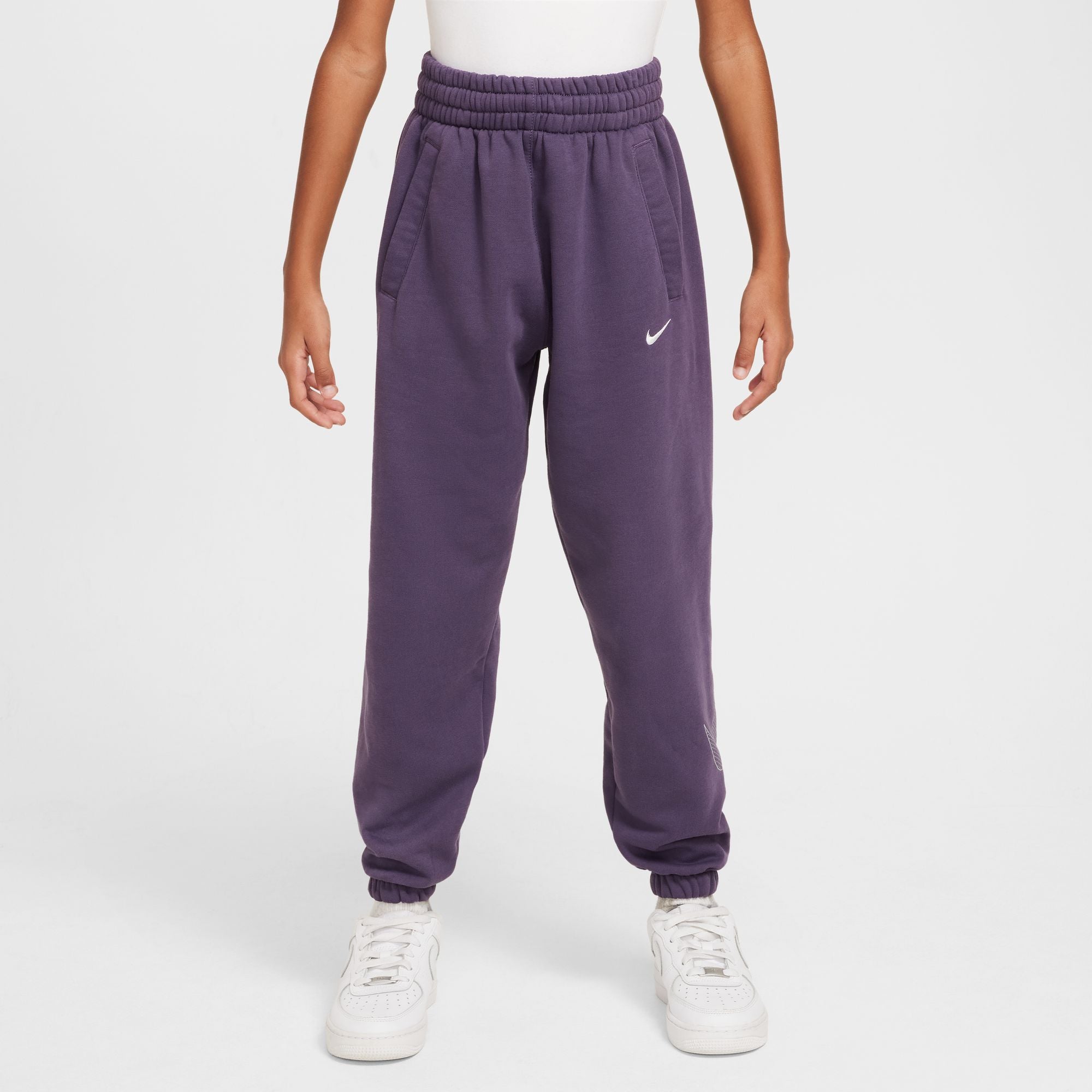 Girls' Nike Youth Fleece Pants - Soft & Comfortable Athletic Joggers for School, Sports & Casual Wear | Warm Winter Lounge Pants for Kids & Teens