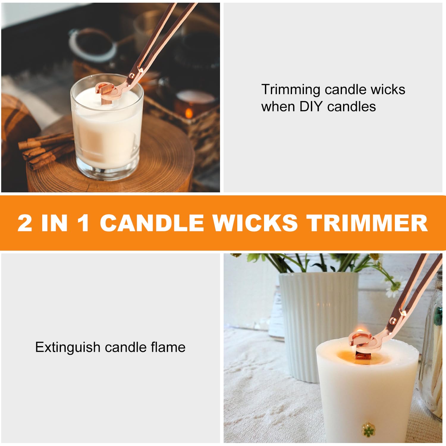 Natural Wood Candle Wicks 5.1