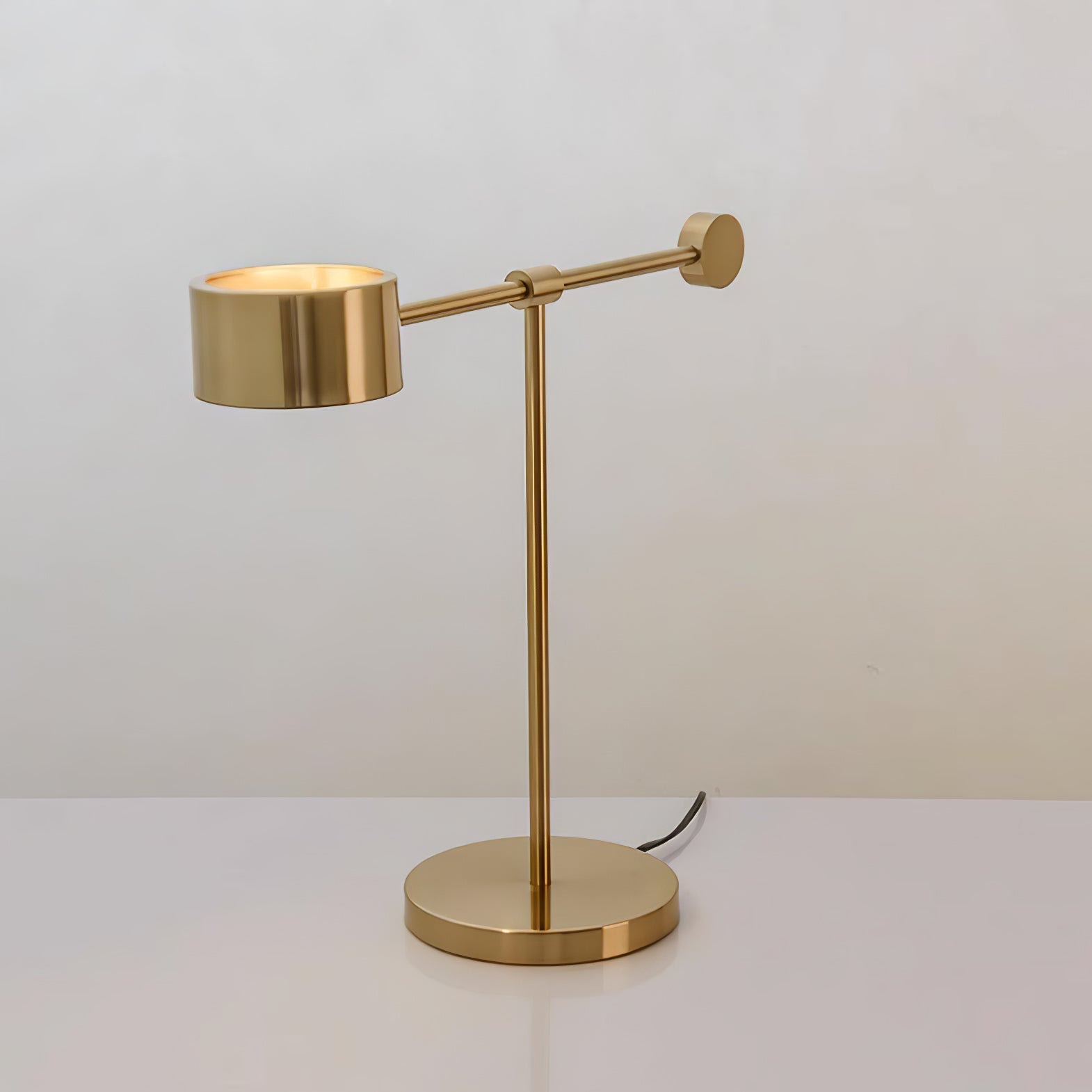 Ergonomic Lever Office Table Light - Adjustable LED Desk Lamp for Home & Workspace - Perfect for Reading, Studying & Computer Work