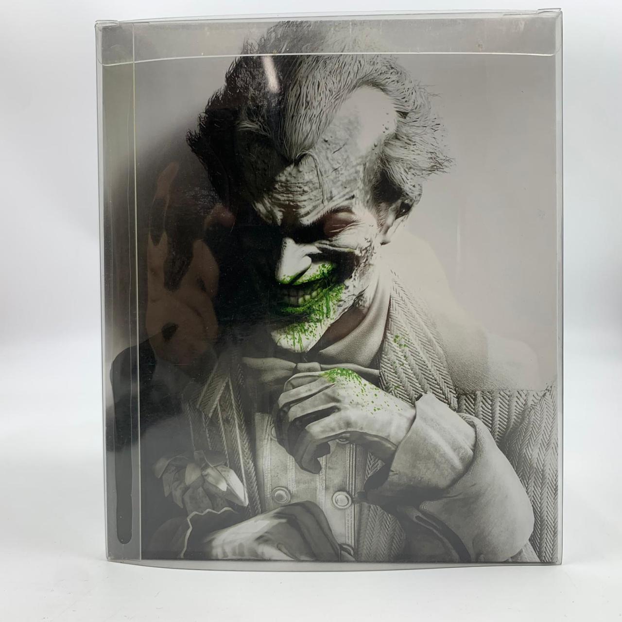 Batman Arkham City Action Figure & Collector's Art Book - Perfect for DC Fans, Gaming Collectibles, and Home Decor Display