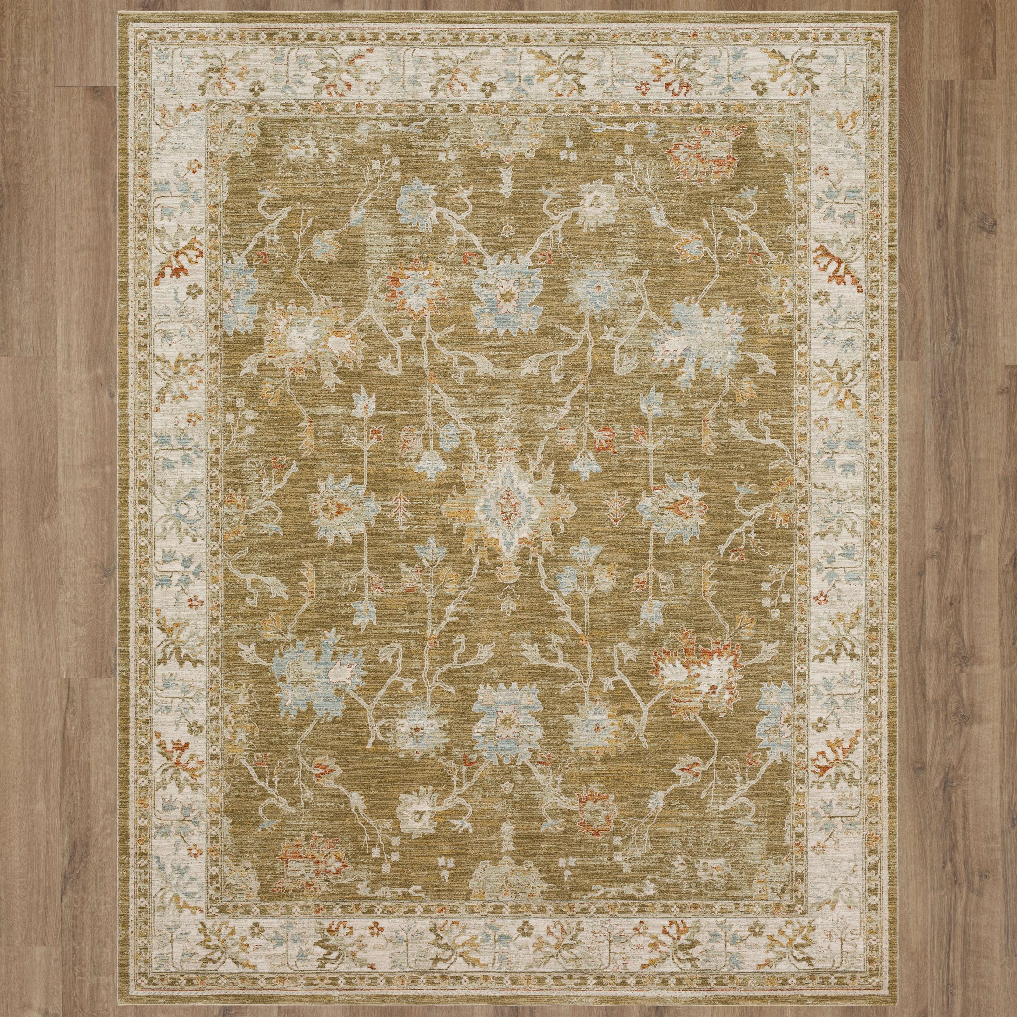Authentic Iznik Brown 10' X 14' Handmade Turkish Rug - Vintage Oriental Area Carpet for Living Room, Bedroom & Home Decor