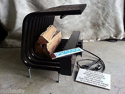 Large Grate Tubular Blower Fireplace Heat Exchanger - Efficient Fireplace Accessory for Home Heating & Wood Stove Use
