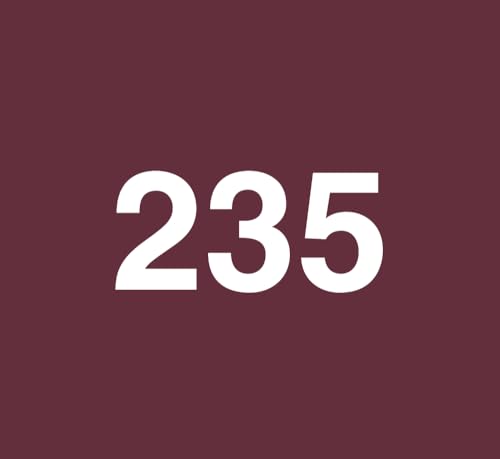 235 Midweight Burgundy