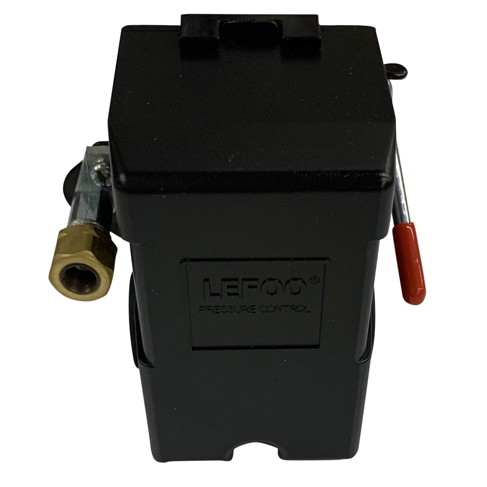 LEFOO Heavy Duty 26 AMP Air Compressor Pressure Switch Control 140-175 PSI, 1 Port - Ideal for Industrial, Automotive & Home Workshop Use