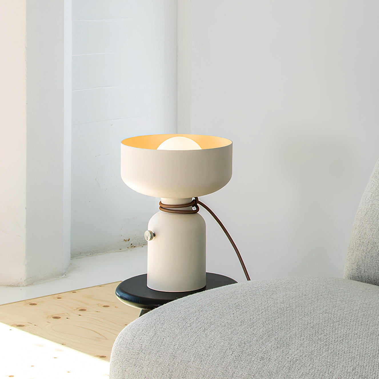Dumbbell Table Lamp - Adjustable LED Desk Light for Home Office, Gym & Study - Stylish Modern Lighting for Workout & Reading