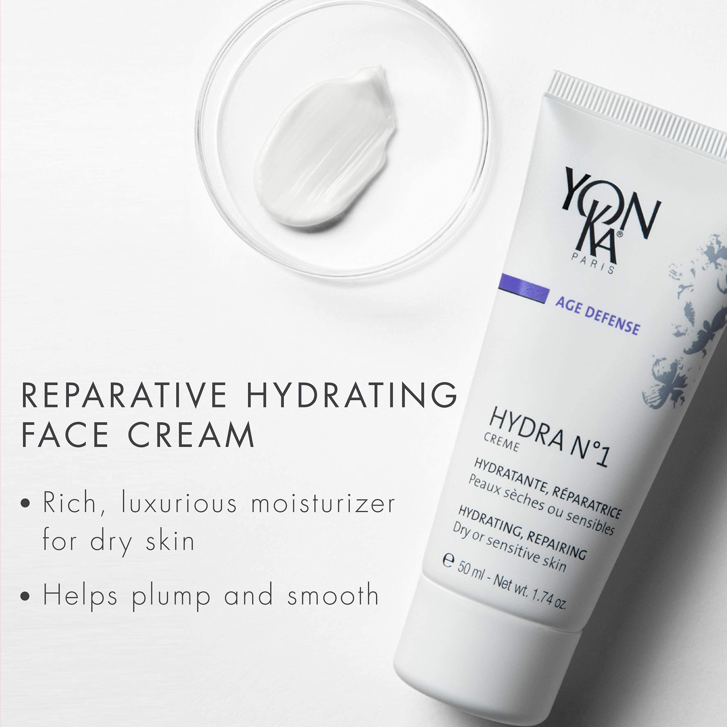 Yonka Anti-Aging Face and Eye Cream Set - Dark Circle Treatment & Hyaluronic Acid Moisturizer for Youthful Skin | Perfect for Night Routine & Travel Skincare