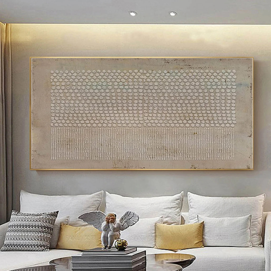 Abstract Tranquility Wall Art Print #WS108 - Modern Home Decor for Living Room, Bedroom & Office