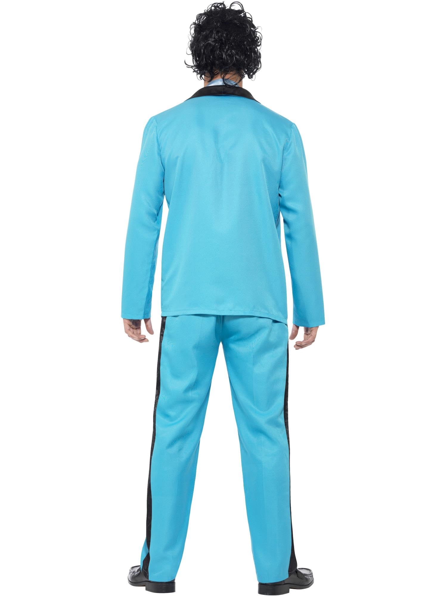 Smiffy's Men's 80's Prom King Costume - Vintage 1980s Tuxedo Outfit for Halloween, Theme Parties & Cosplay - Adult Retro Formal Wear