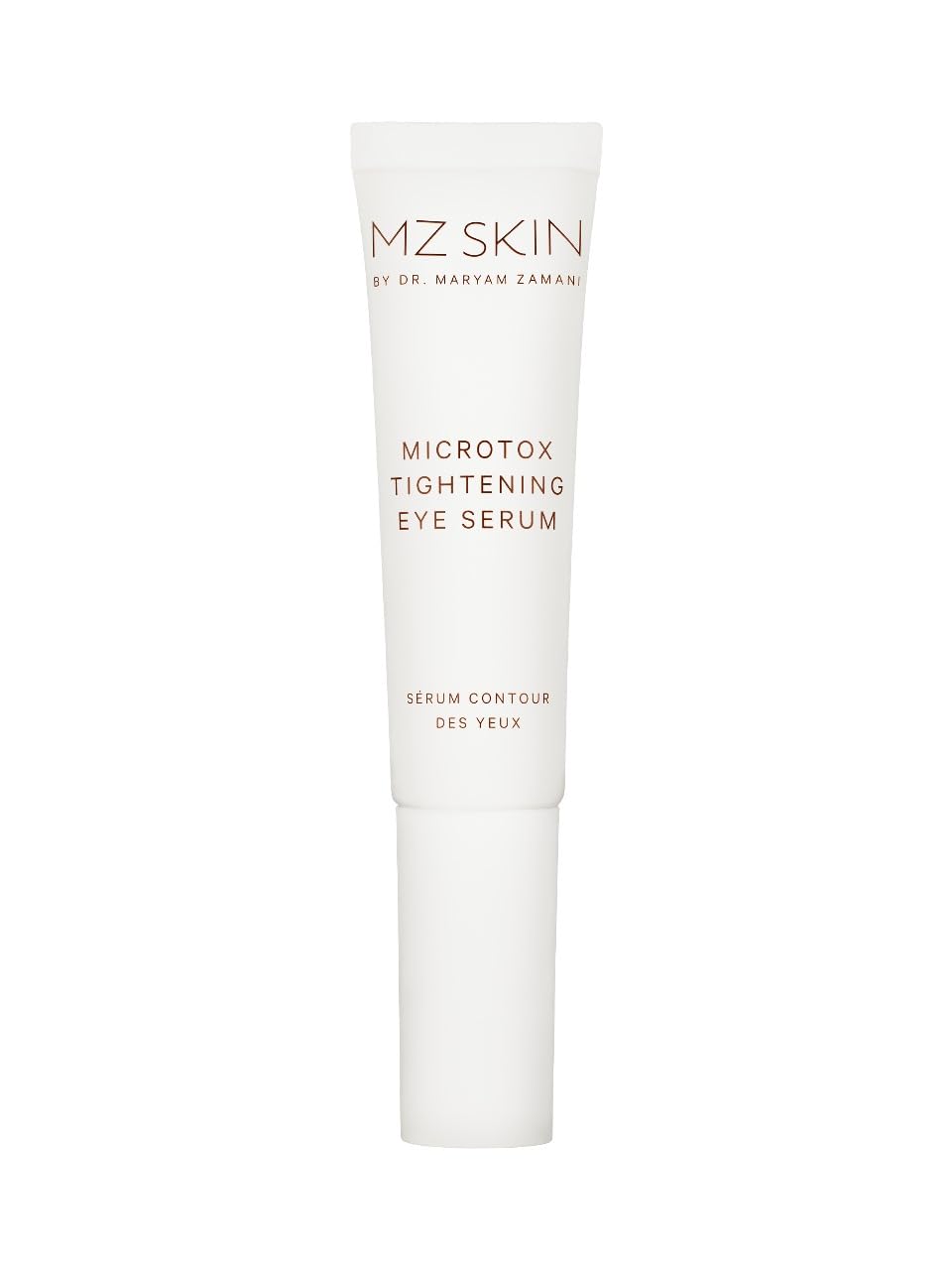 MZ SKIN Microtox Tightening Eye Serum - Peptide Roll-On Treatment with Sichuan Pepper, Tranexamic Acid & Hyaluronic Acid | Anti-Aging, Wrinkles, Fine Lines & Dark Circles | 0.5 fl oz | Perfect for Nighttime Skincare Routine & Travel-Friendly Eye Care