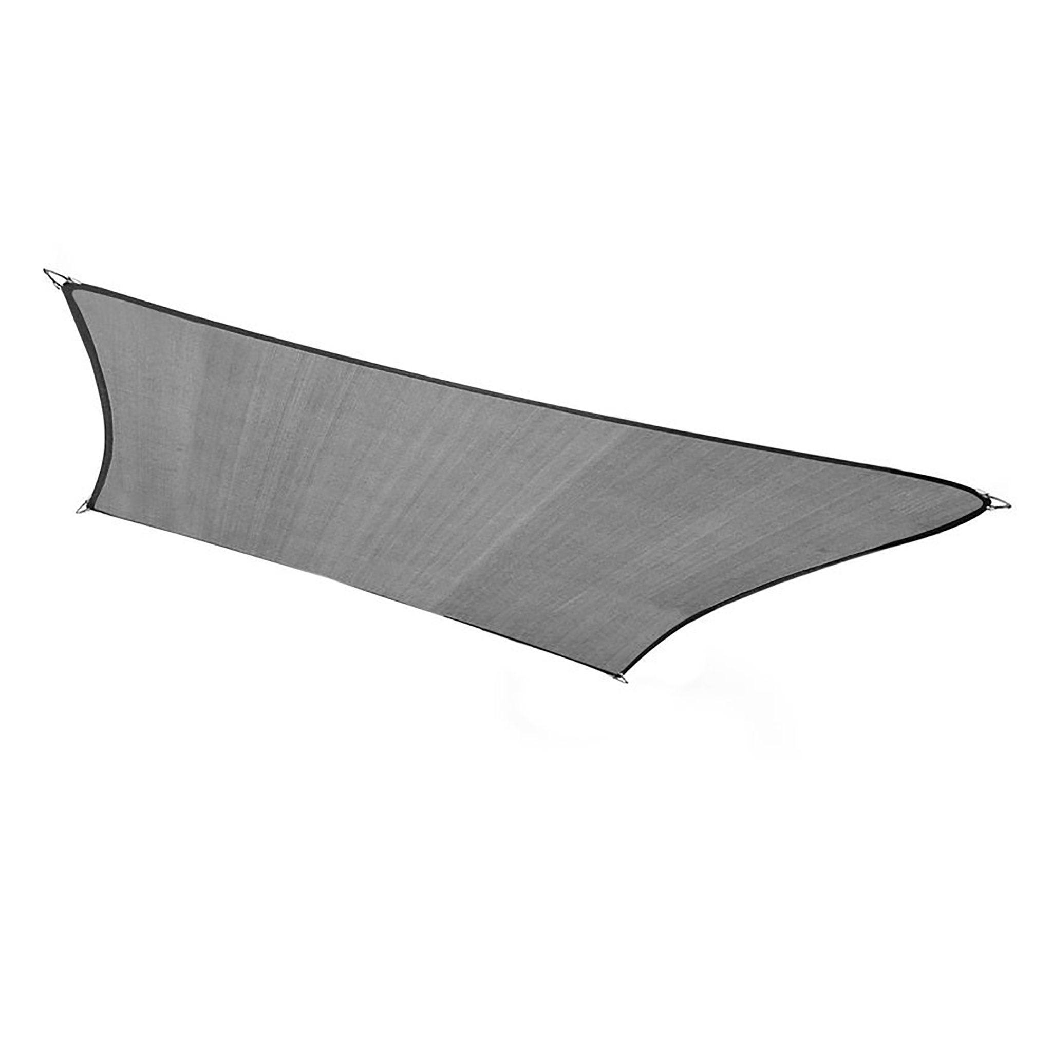 Al Fresco PRO Square Sail Shade 6.0 x 6.0 m (20x20 ft) - UV Protection Outdoor Canopy for Patio, Garden, and Poolside Shade