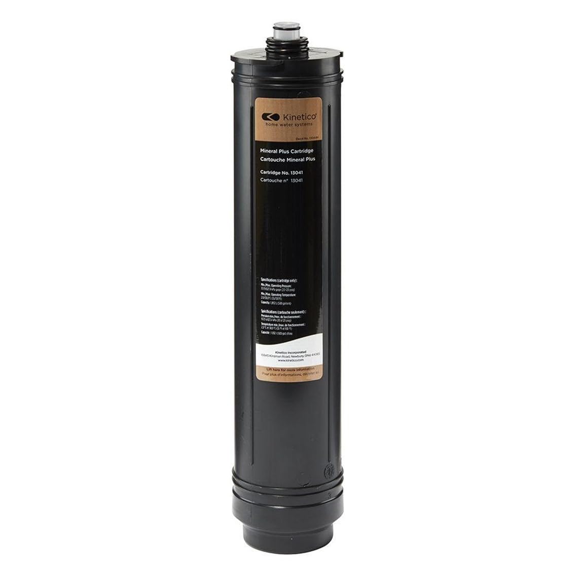 KINETICO Mineral Plus Filter Cartridge for K5 Water System - Replacement Water Filter (Part No. 13041) | Improves Taste & Adds Essential Minerals for Healthier Drinking Water