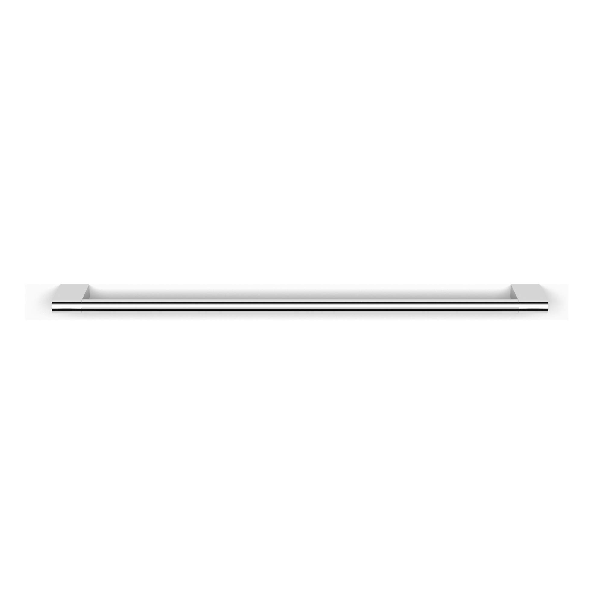 Ice WSBC 29012 CR 24-Inch Polished Chrome Towel Bar - Bathroom & Kitchen Towel Holder for Stylish Home Decor