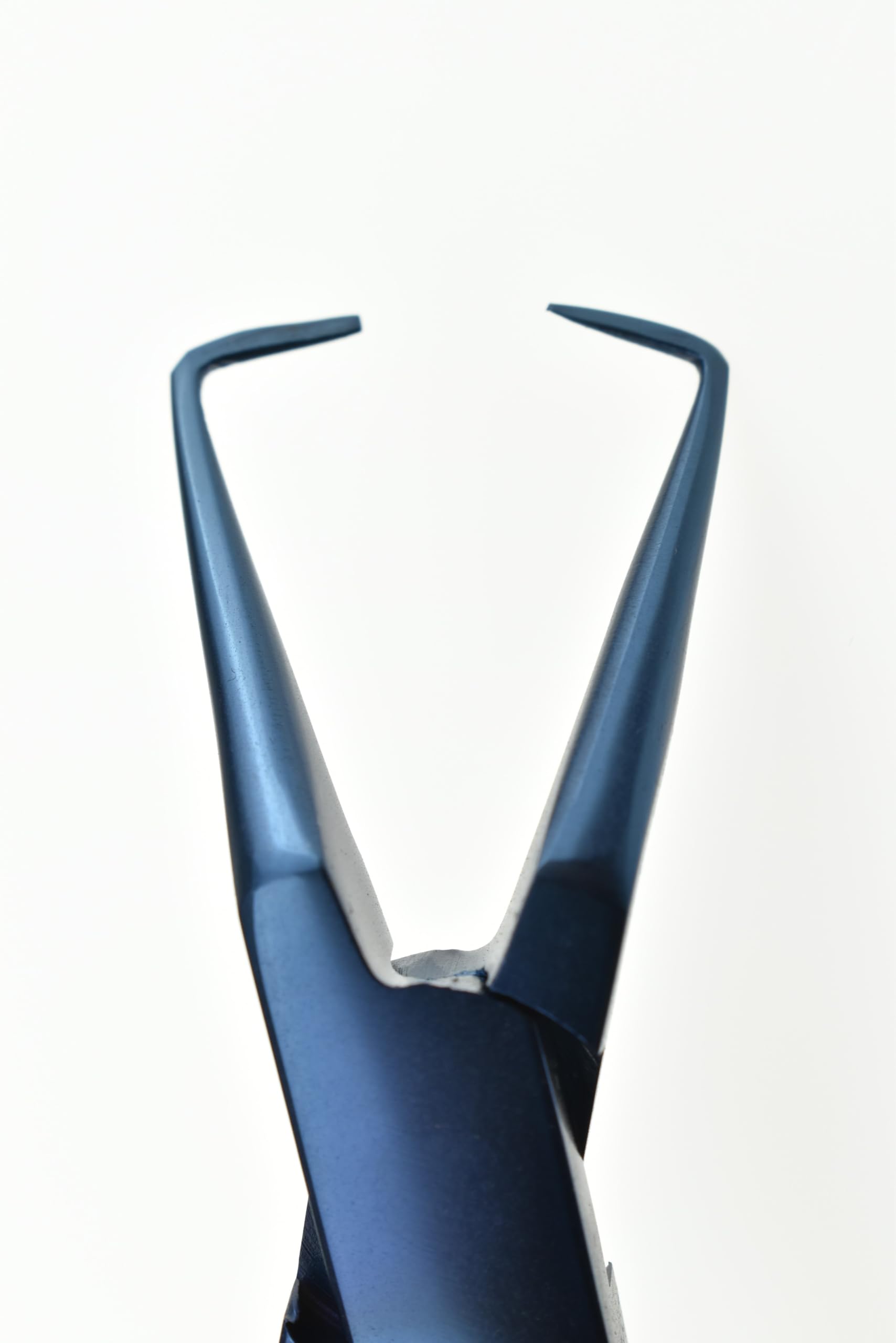 MAQNSCO Professional Hair Extension Pliers for Micro Links & Rings - Bead Opener & Removal Tool Kit for Feather Extensions (Dark Blue) - Perfect for Salon Stylists & DIY Hair Extensions at Home
