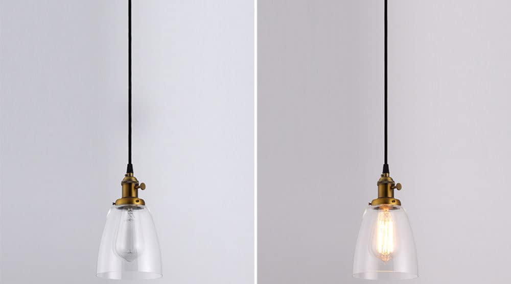 Dimmable KIVEN H Track Lighting Pendant - 3-Light Copper Kitchen Island Light Fixture (Bulbs Not Included) | Perfect for Modern Restaurants, Home Kitchens & Retail Stores