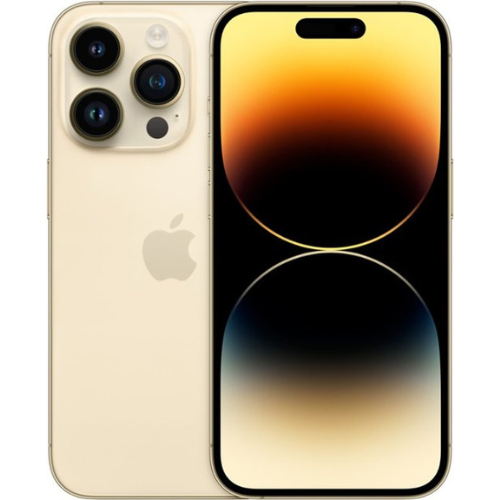 iPhone 14 Pro 256GB Gold Unlocked Smartphone - Premium Verizon-Compatible iOS Device for Work, Travel & Photography