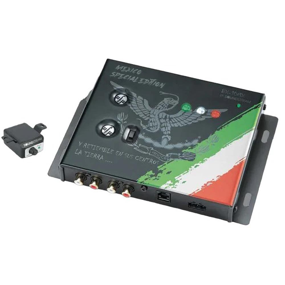 Soundstream BX-10MX Digital Bass Reconstruction Processor with Remote Gain Control - Car Audio Bass Booster for Enhanced Sound Quality in Vehicles & Trucks