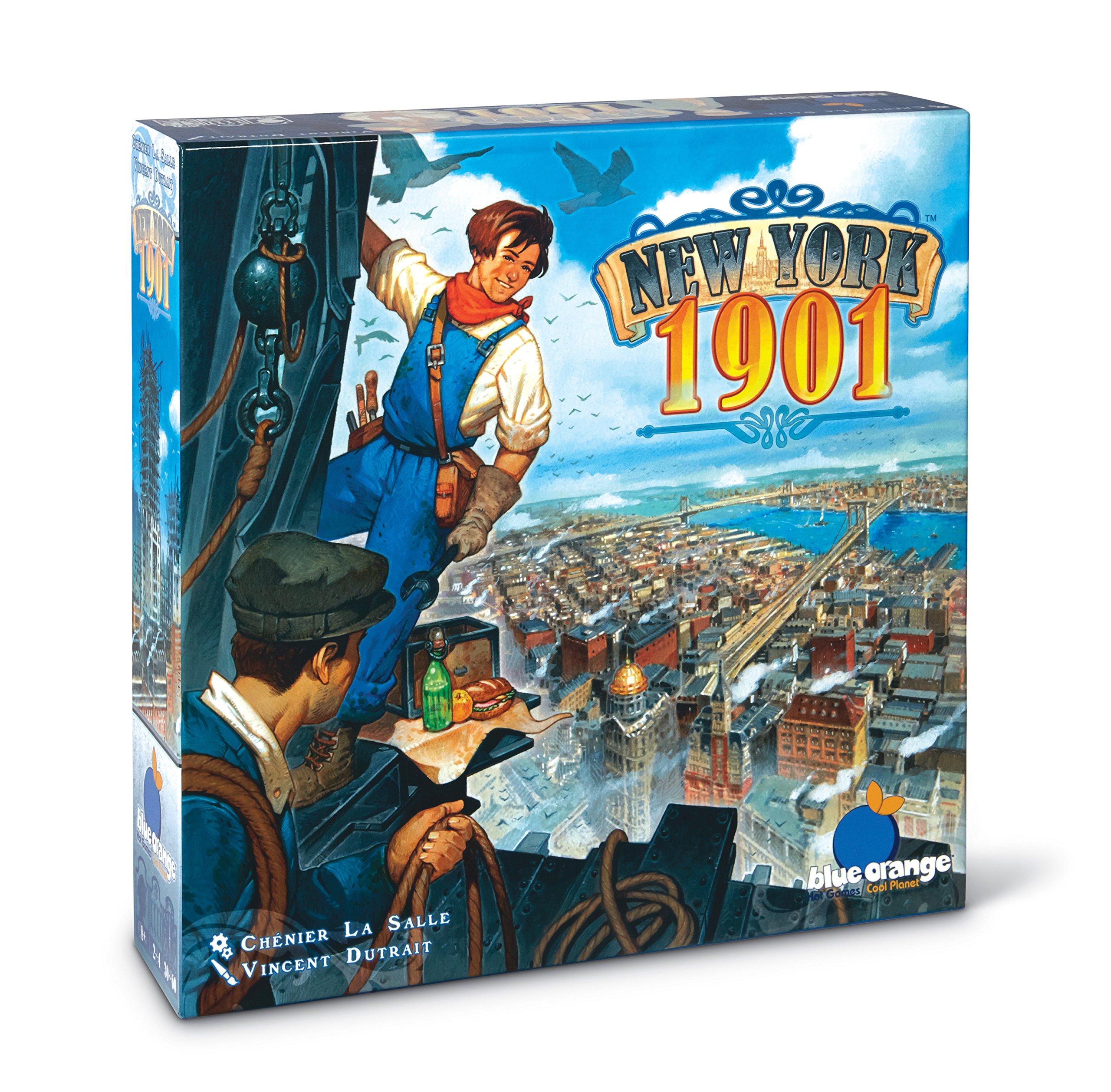 New York 1901 Board Game - Strategy City Building Game for Adults & Families | Perfect for Game Nights & Family Gatherings