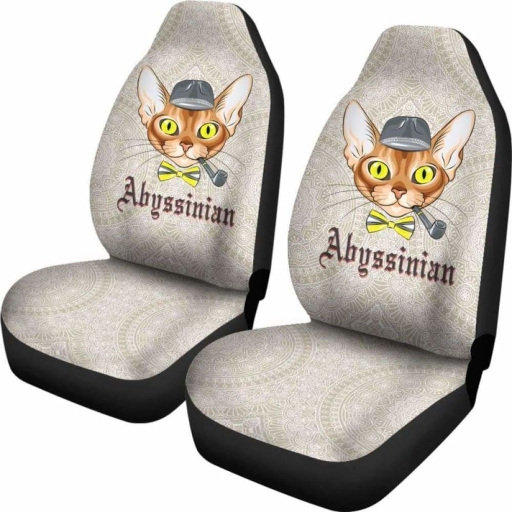 Premium Abyssinian Car Seat Covers - Universal Fit for Most Vehicles (9-112428) - Protect & Upgrade Your Car Interior for Daily Commute & Road Trips