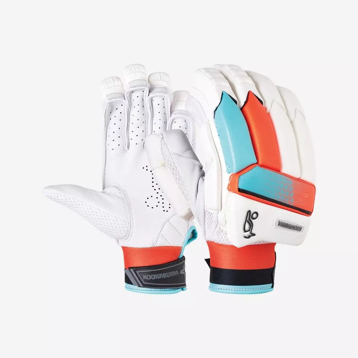 Kookaburra Rapid Pro 2.0 Cricket Batting Gloves - Premium Leather Protection for Wicket Keeping & Batting - Perfect for Practice & Match Play