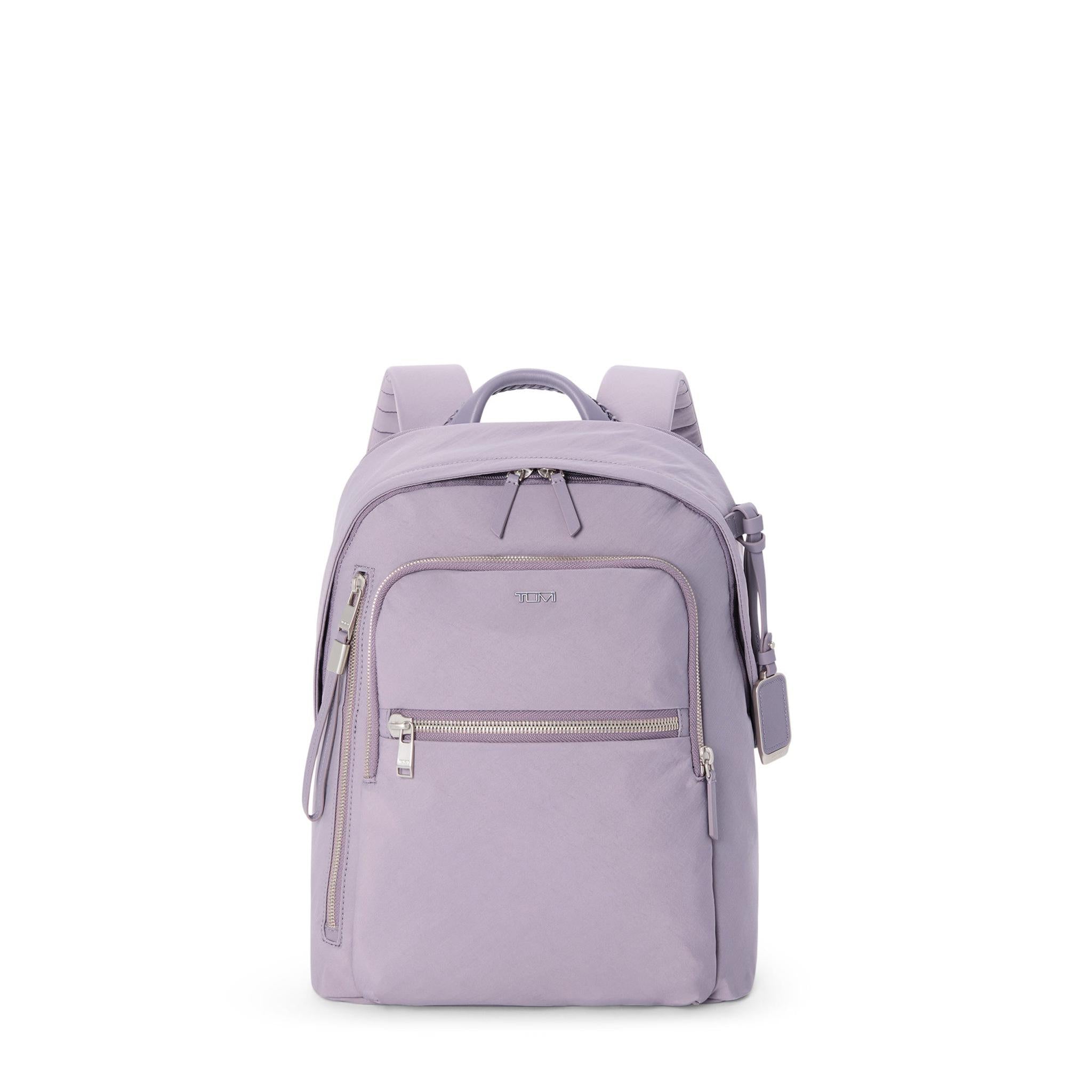 TUMI Voyageur Halsey Backpack - Premium Laptop Backpack for Men & Women, Water-Resistant Travel Backpack with USB Charging Port - Perfect for Business Travel, Commuting & College Campus Use