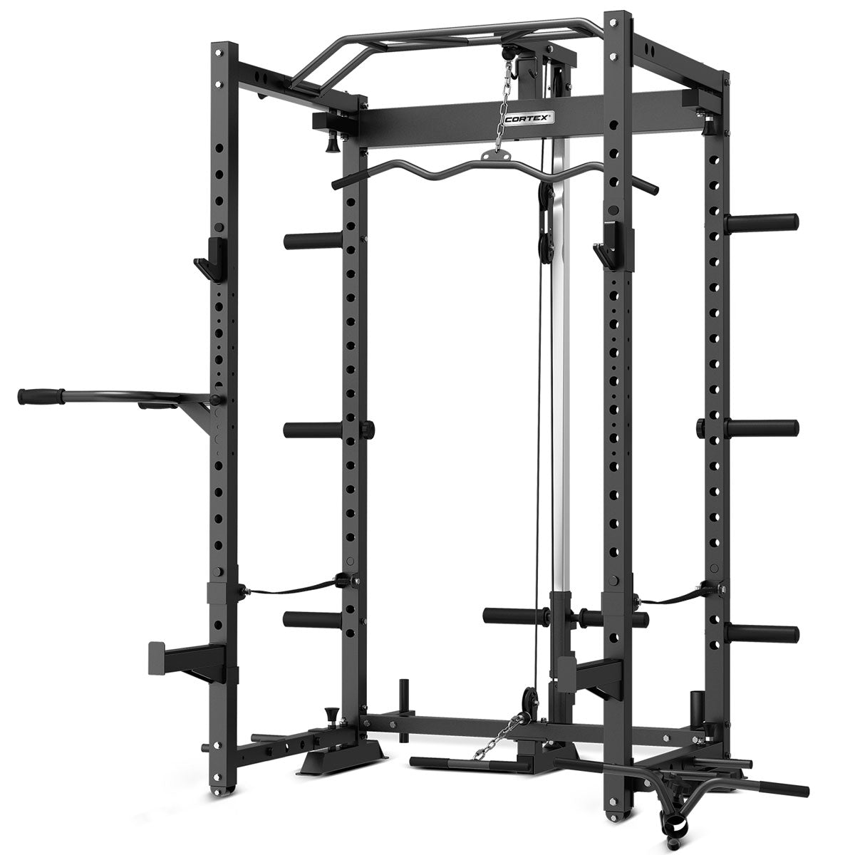 Foldable Squat & Power Rack - Cortex PR 4 | Heavy Duty Home Gym Equipment for Strength Training | Perfect for Small Spaces & Home Workouts