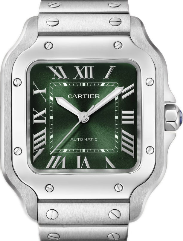 Cartier Santos de Cartier Stainless Steel Unisex Watch - Luxury Timepiece for Men & Women | Perfect for Business, Formal Events & Everyday Wear
