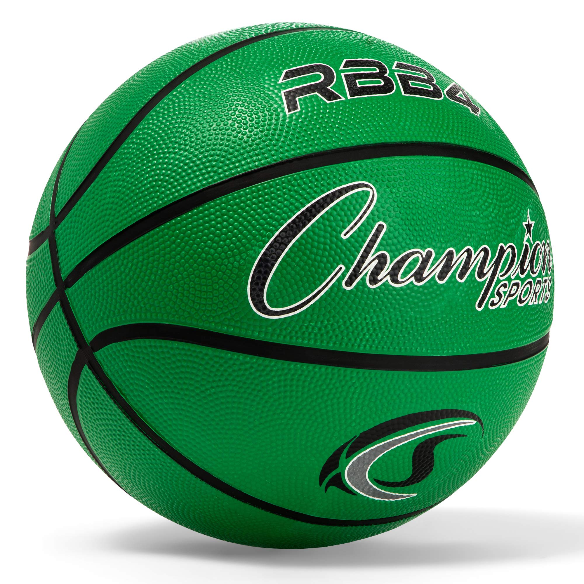 Champion Sports Pro Rubber Basketball - Official Size 28.5