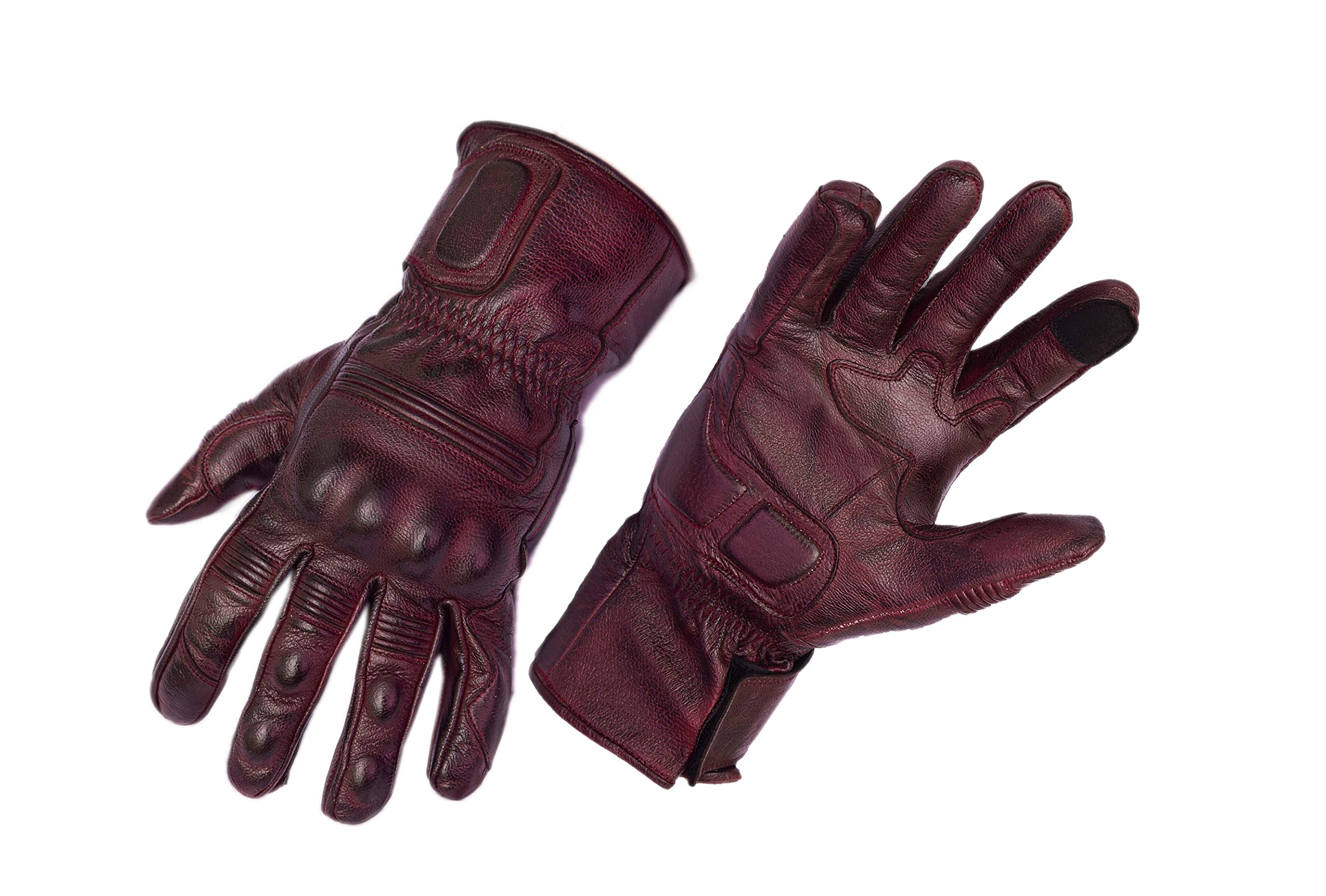 Premium Genuine Sheepskin Leather Motorcycle Gloves - Breathable Racing & Biking Gloves for Men & Women - Perfect for Harley, Ducati, Cruiser & Sport Bike Riders (Ideal for Long Rides, Track Days & Commuting)