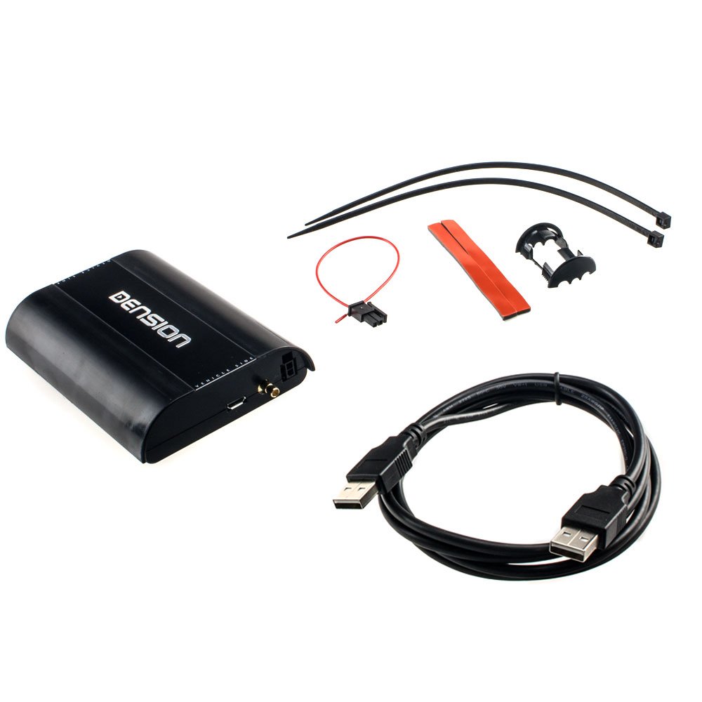 Dension DBU3GEN Universal Digital Radio DAB+ Interface for BMW, Audi, Seat, Skoda, Citroën - Factory USB Port - Car & Home Audio Upgrade - Perfect for Streaming Music & Enhancing In-Car Entertainment