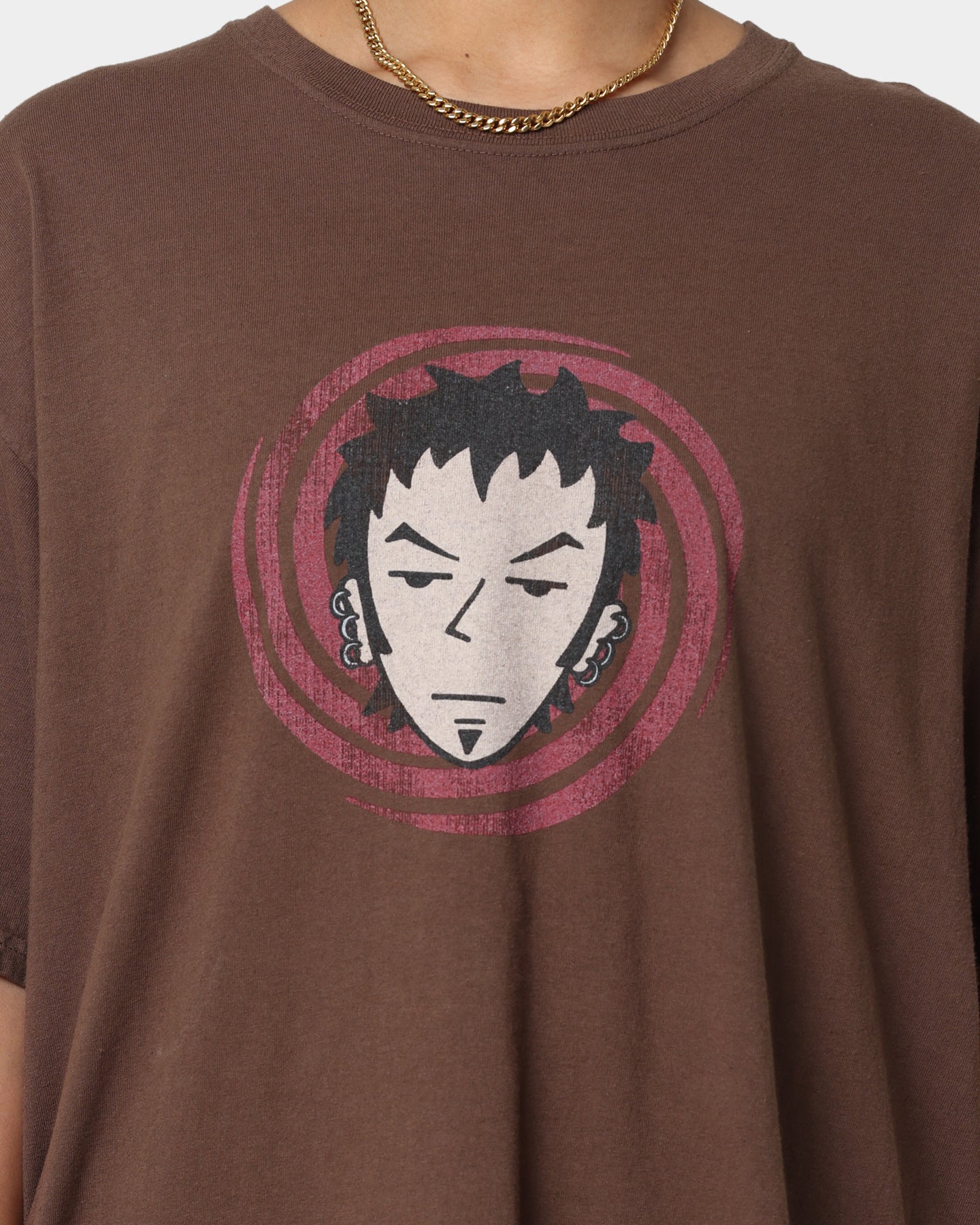 Vintage Brown T-Shirt by American Thrift X Daria Trent Lane - Retro Style Cotton Tee for Men & Women | Perfect for Casual Wear, Street Fashion, and Vintage Outfits