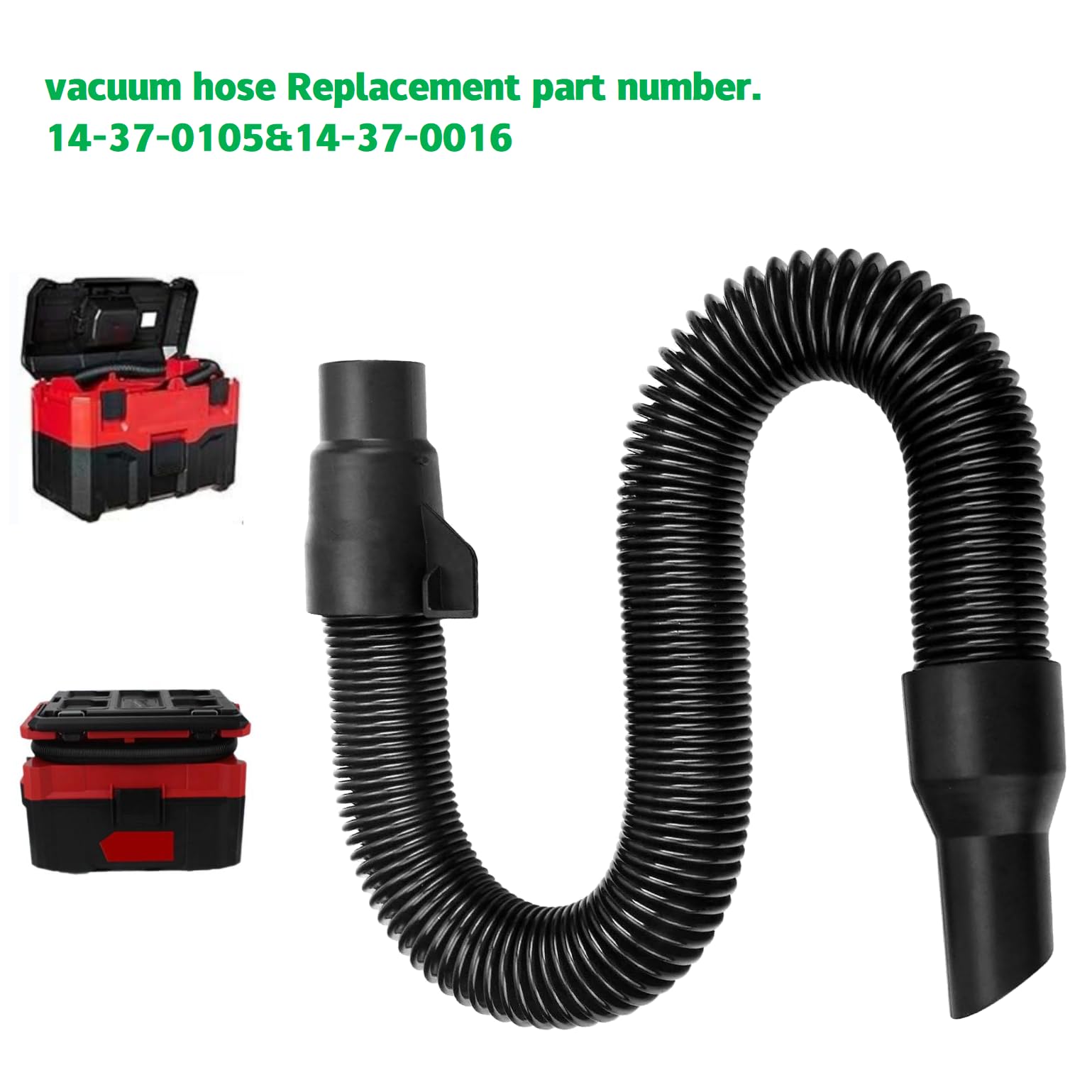 Fit for Milwaukee M-18 Fuel Shop Vac Hose 0880-20 0780-20 0970-20 | 8V Wet/Dry Vac Hose Assembly with Internal Storage | Compatible with 18V/28V Wet/Dry Vacuums | Perfect for Workshop Cleaning & DIY Projects