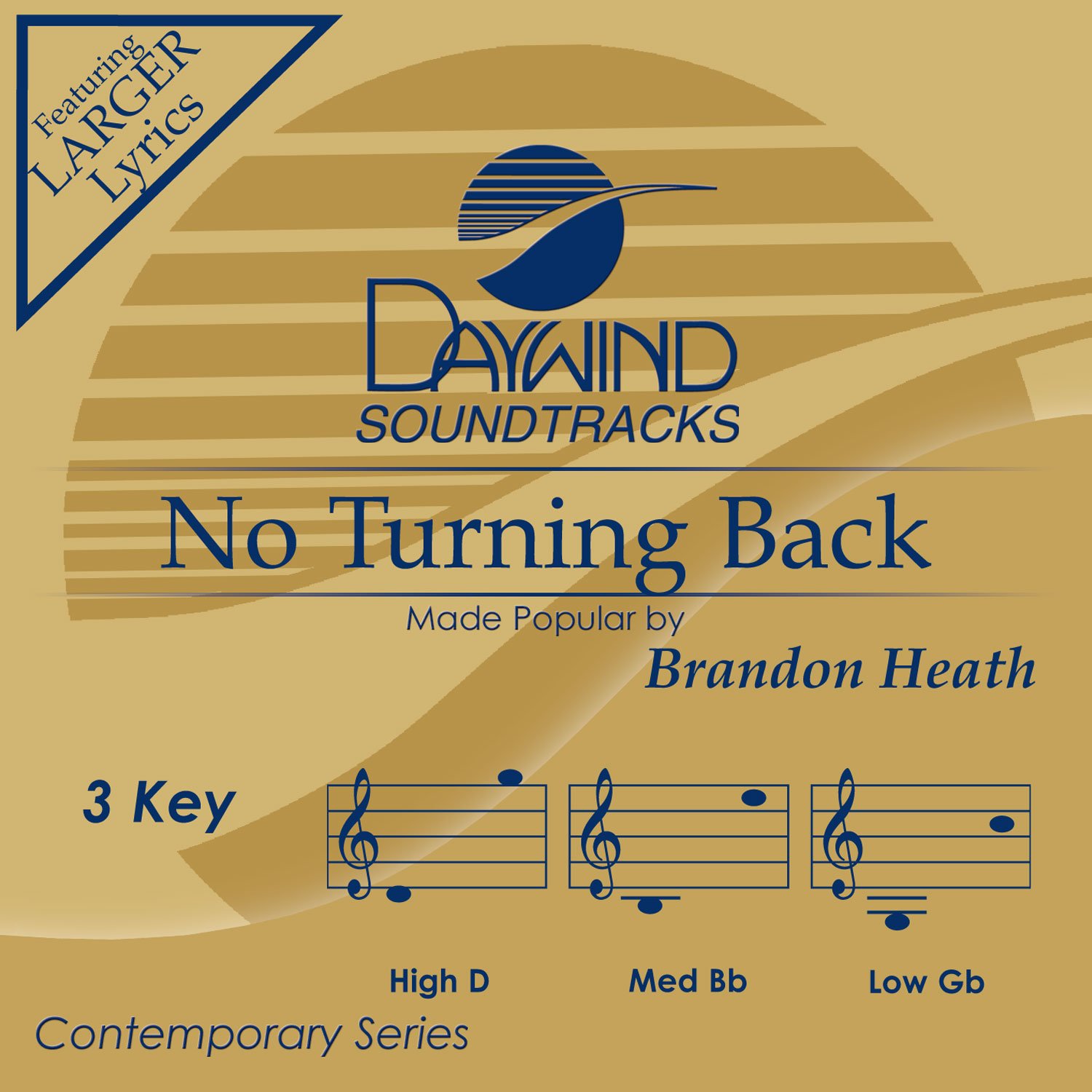 No Turning Back Accompaniment & Performance Track - Daywind Soundtracks - Perfect for Church Worship, Choir Practice & Live Performances