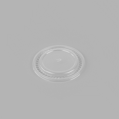 Bento Tek Round Clear Plastic Lids - 7'' x 7'' Fits 10 oz Asian Style Bowls - 100 Count Box - Perfect for Meal Prep, Takeout Containers & Bento Boxes