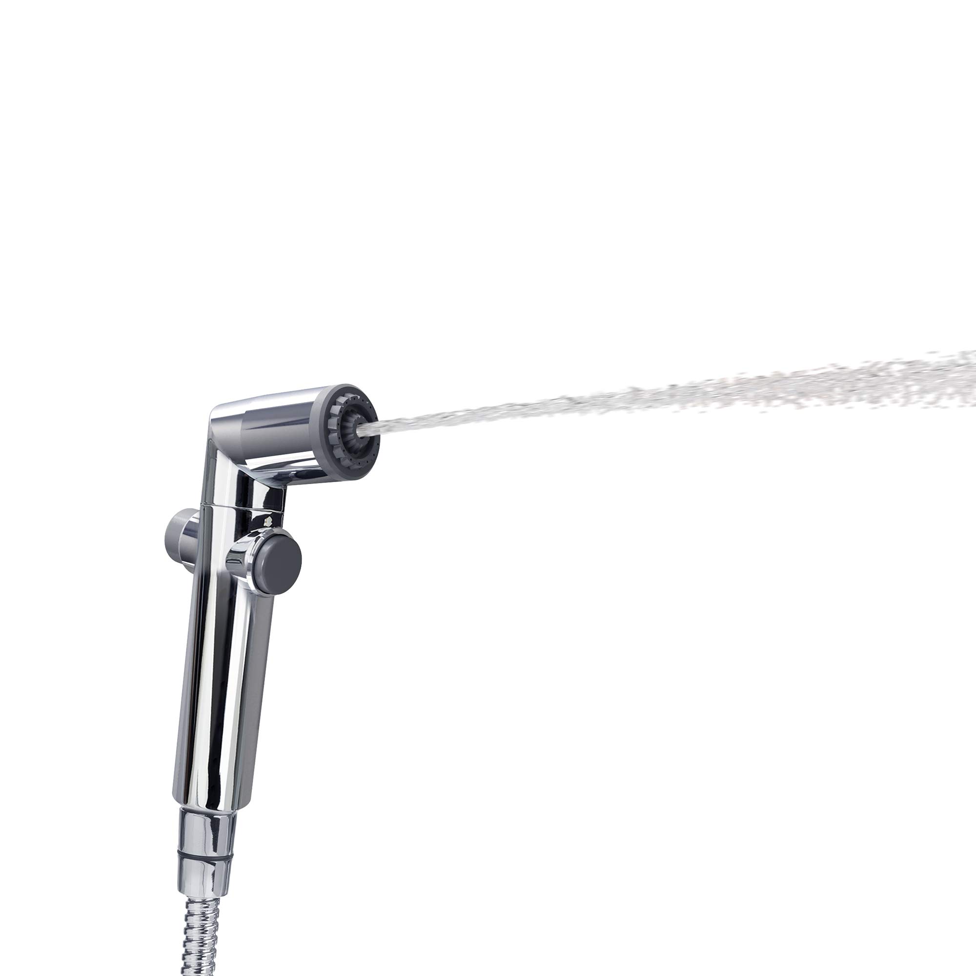 Brondell CS-30 CleanSpa Handheld Bidet Sprayer - Chrome Finish | Easy-to-Install Toilet Bidet Attachment for Enhanced Personal Hygiene | Perfect for Bathroom, RV & Travel Use