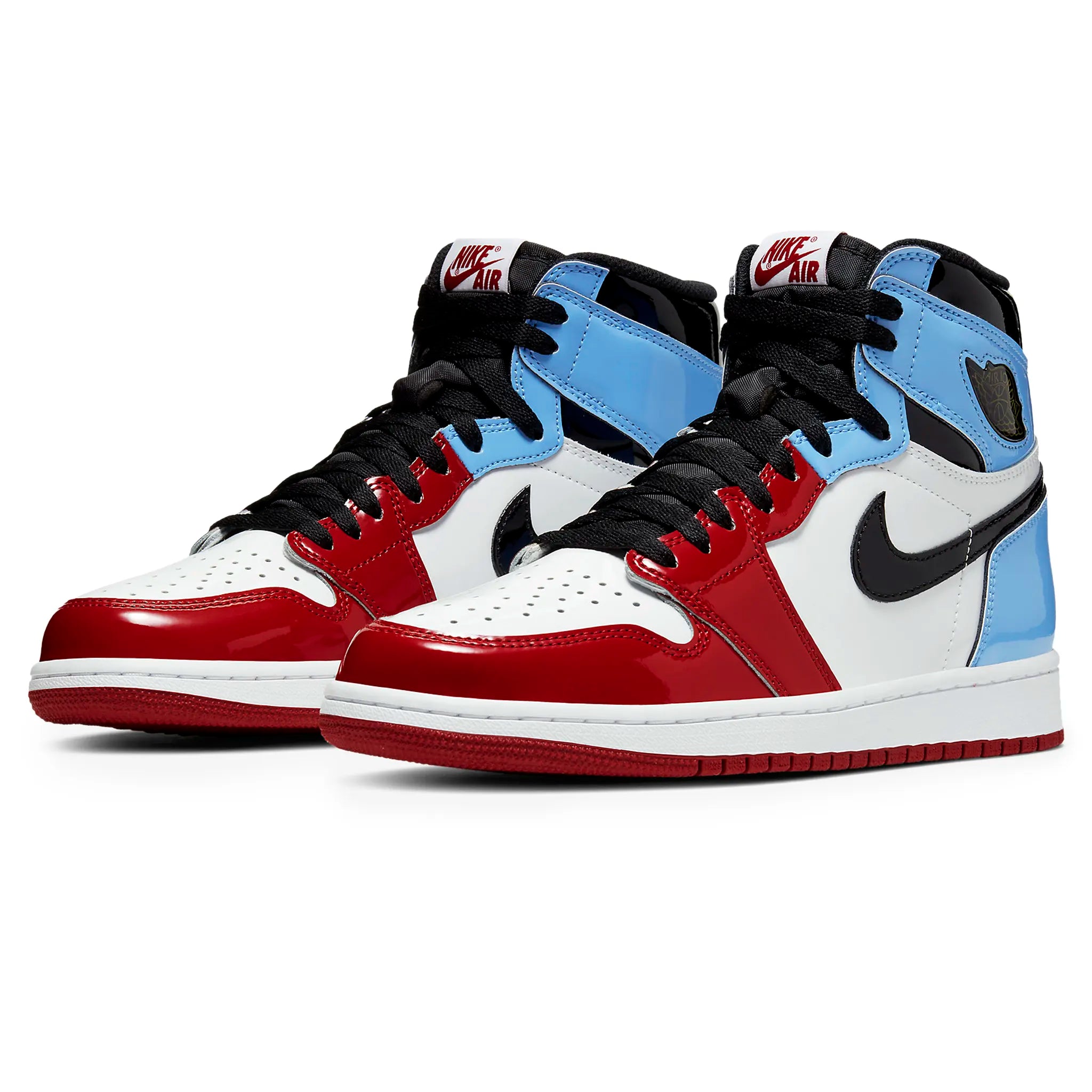 Air Jordan 1 Retro High OG Fearless UNC Chicago Basketball Shoes - Men's Sneakers for Streetwear & Casual Style