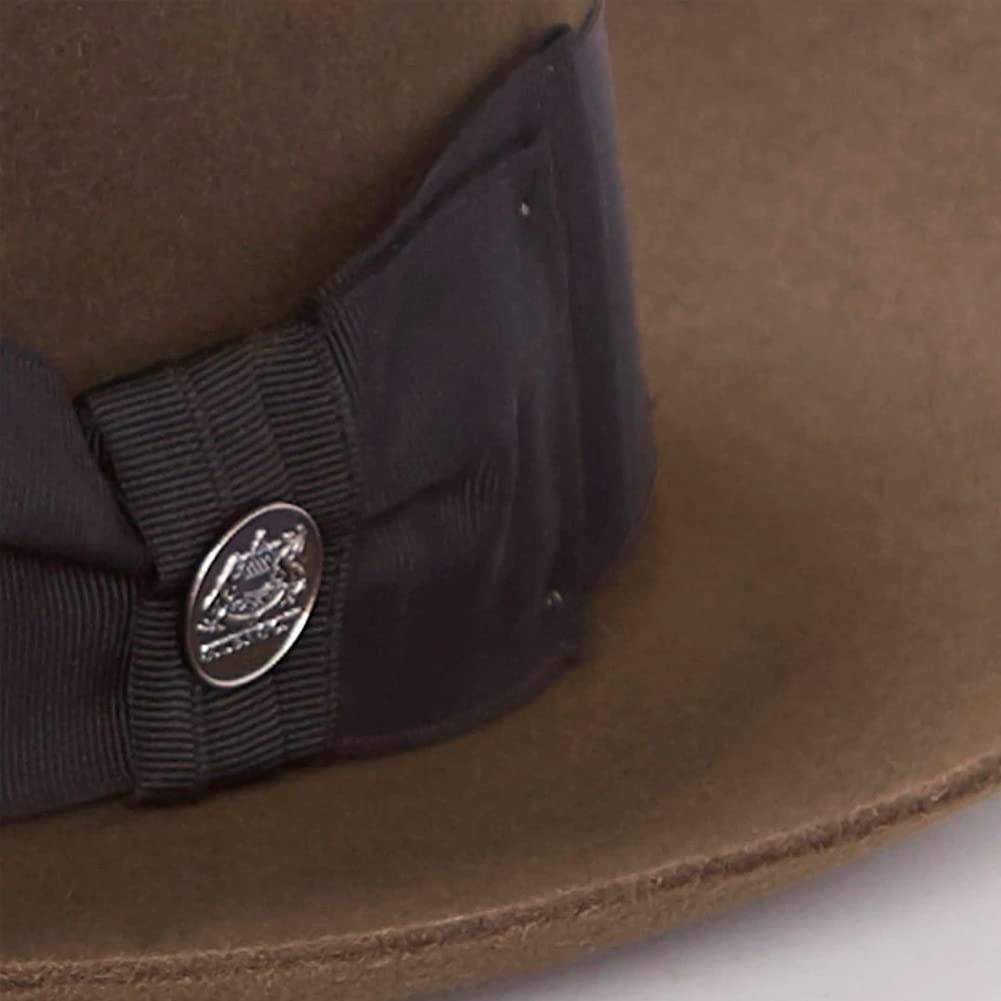Stetson Men's Temple Hat - Classic Western Cowboy Hat for Men, 100% Wool Felt, Wide Brim - Perfect for Rodeo, Country Music Festivals & Outdoor Adventures