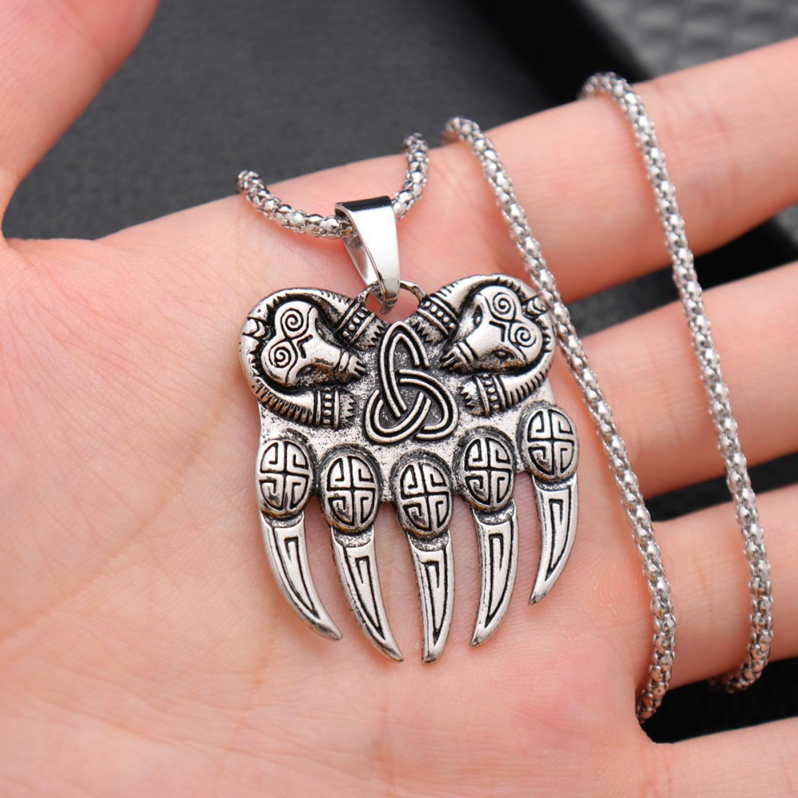 Silver Tulip Flower Pendant Necklace for Women - Elegant Clavicle Chain Choker Jewelry, Perfect for Parties, Birthdays & Gifts | Dainty Floral Necklace for Everyday Wear & Special Occasions