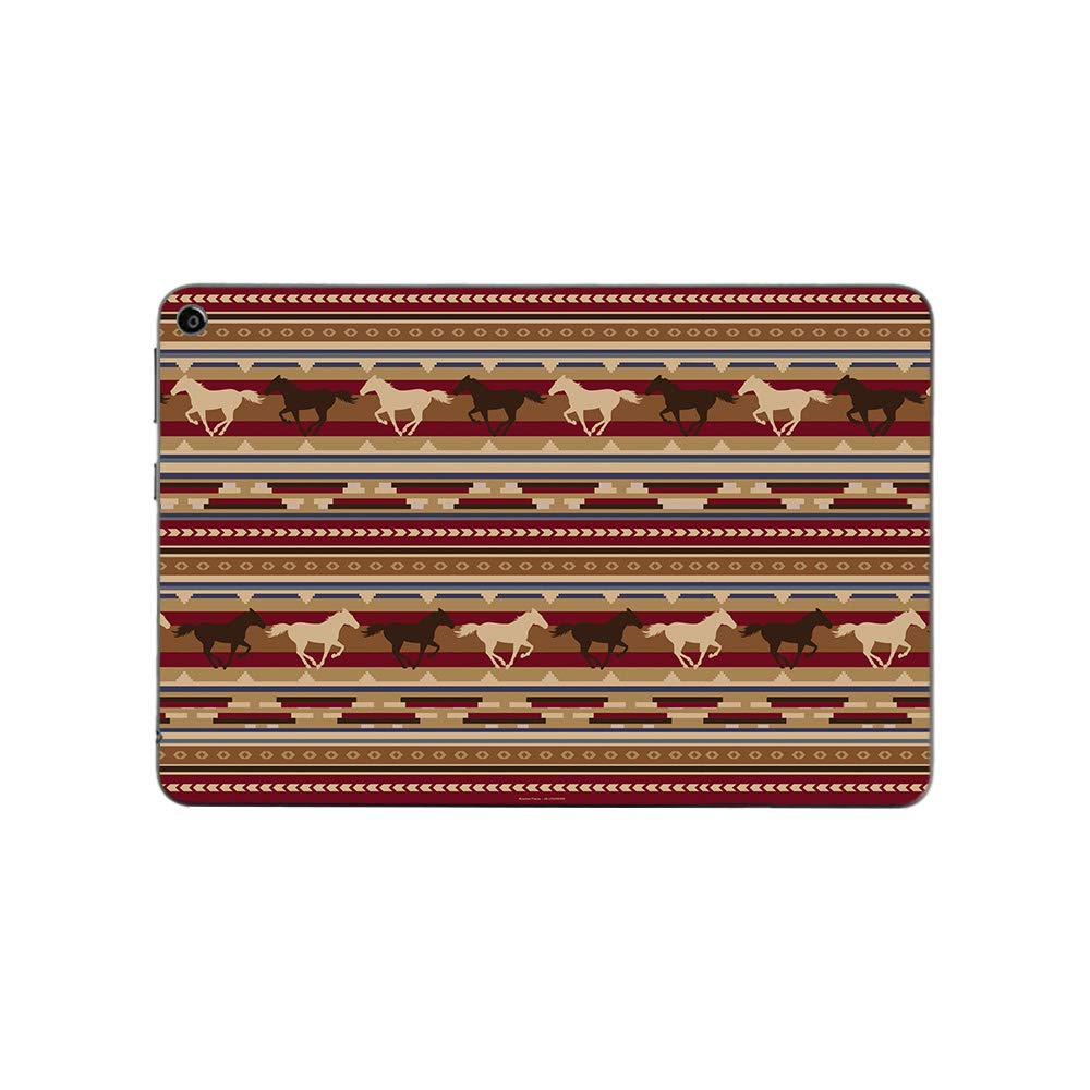 MightySkins Vinyl Decal Wrap Cover for Amazon Fire HD 8 (2020) - Western Horses Design | Protective & Durable Skin | Easy to Apply & Remove | Made in USA | Perfect for Home, Office & Travel Use