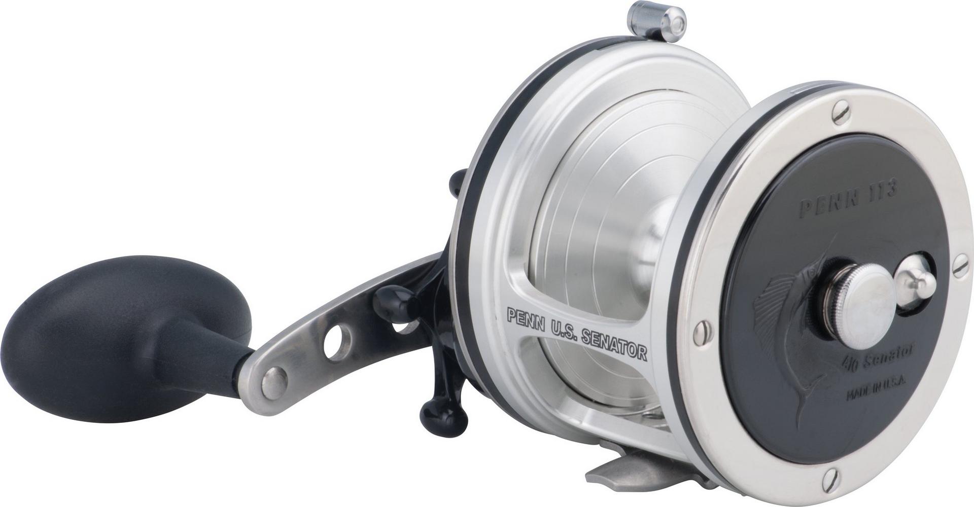 US Senator® Conventional Fishing Reel - Saltwater & Freshwater Spinning Reel for Surf, Pier & Boat Fishing | Durable Marine-Grade Construction for Anglers
