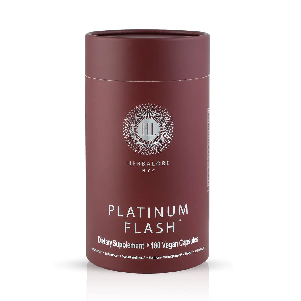 Herbalore NYC Platinum Flash Serum - Anti-Aging Face Cream with Natural Ingredients for Glowing Skin | Day & Night Moisturizer for Women & Men | Perfect for Dry, Sensitive Skin Care Routine