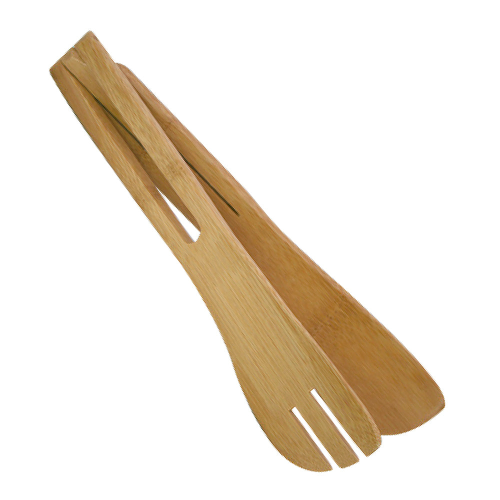 TreeChoice 10-Inch Disposable Forks, Spoons & Tongs - 100 Count Bulk Pack - Perfect for Catering, Parties, BBQs and Outdoor Events