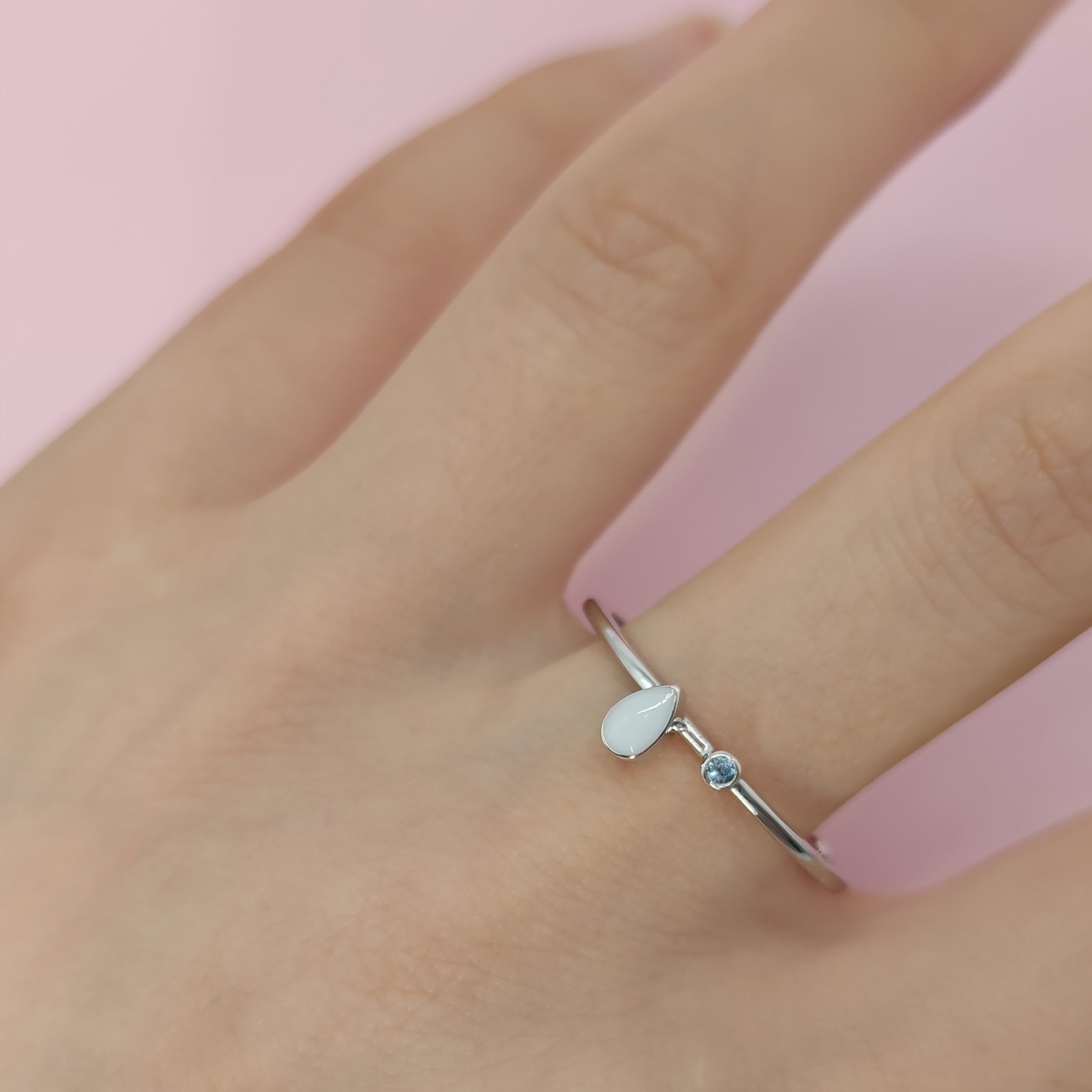 Breast Milk Jewelry Ring - Personalized Keepsake for Moms - Perfect for Memorializing Precious Moments with Baby